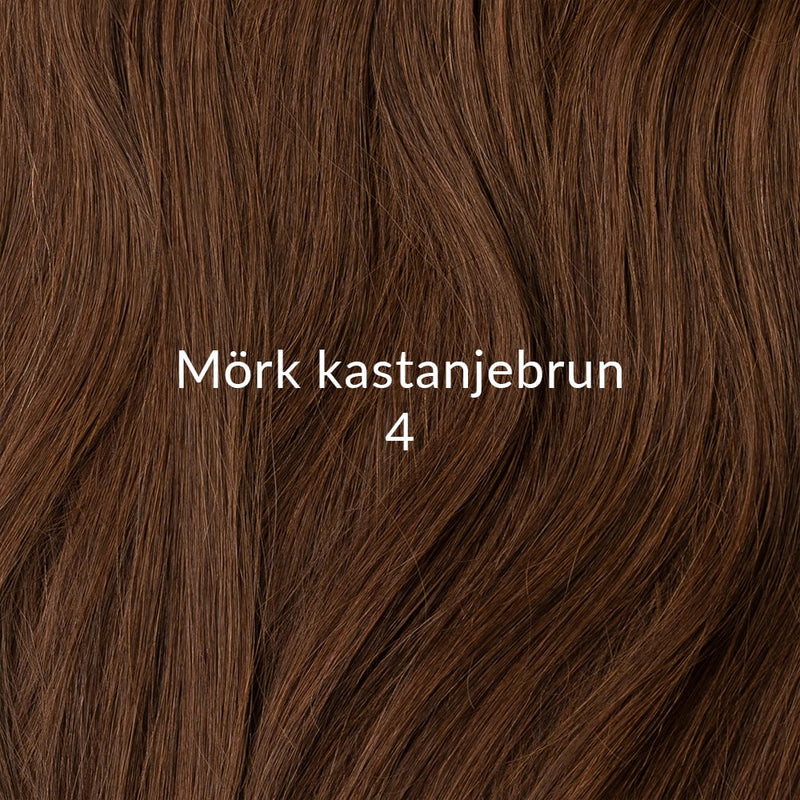 Myextensions Mörk kastanjebrun 4