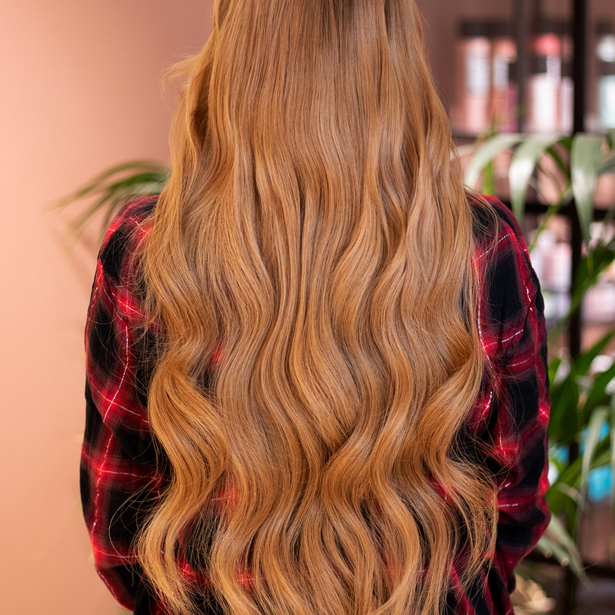 Halo extensions - Ljus rödbrun nr. 7