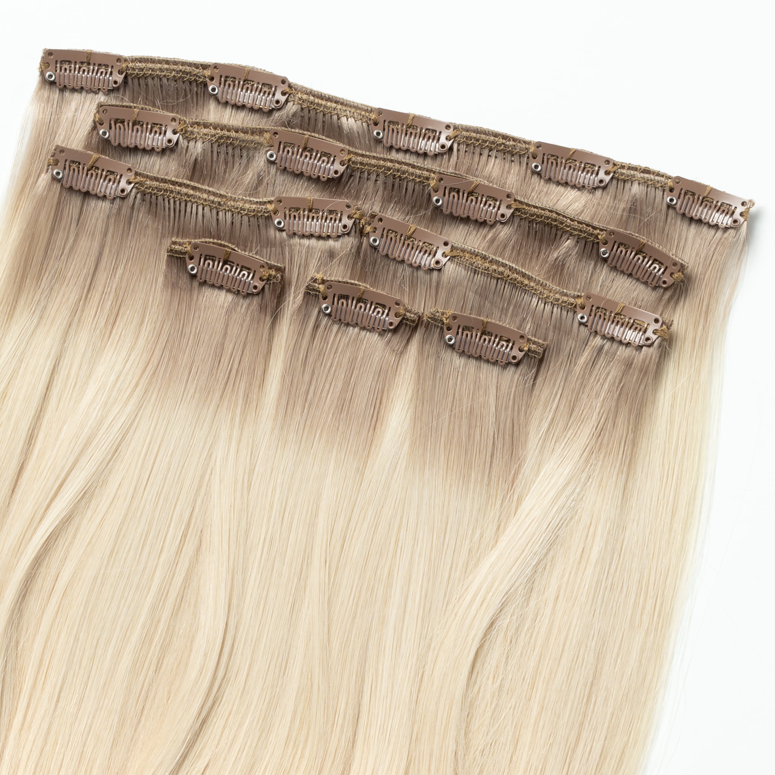 Clip on - Light Ash Blonde Root 16B+60B
