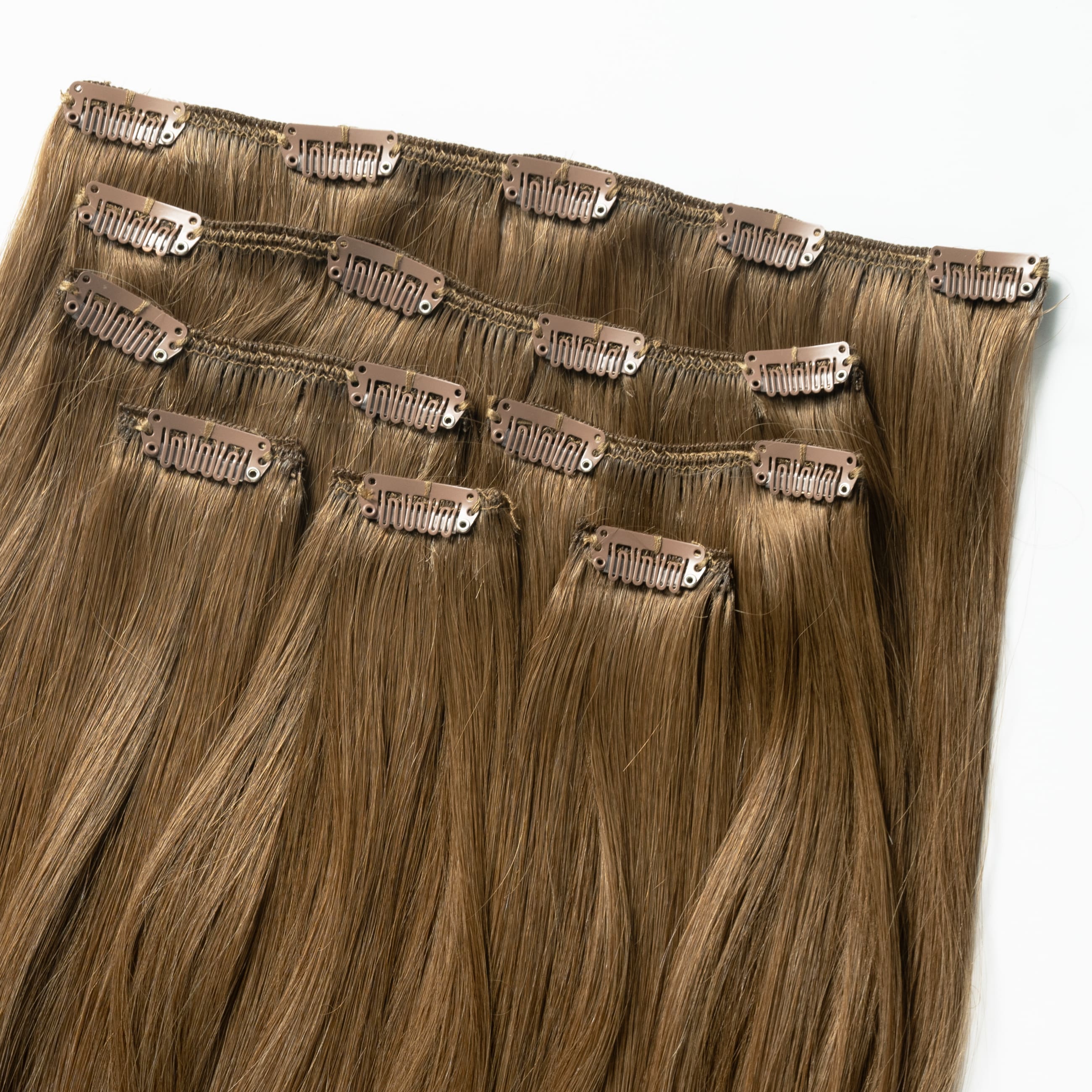 Clip on - Natural Brown 3