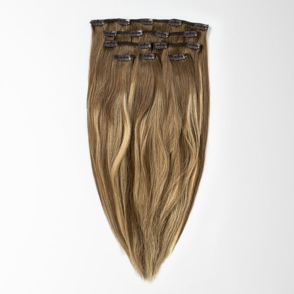 Clip on - Natural Blonde Balayage 3B+15A Clip on - Natural Blonde Balayage 3B+15A