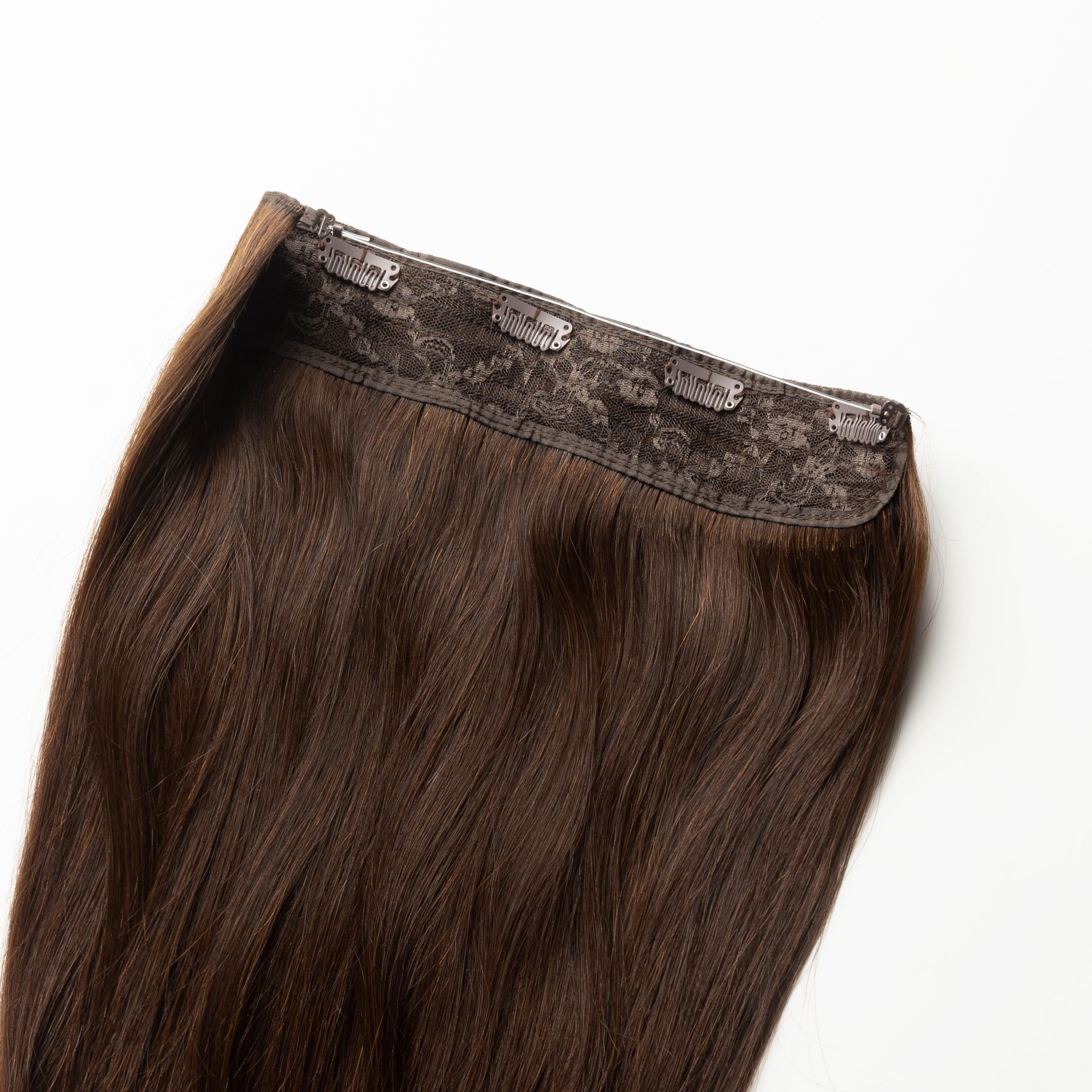 Halo extensions - Mörkbrun nr. 2