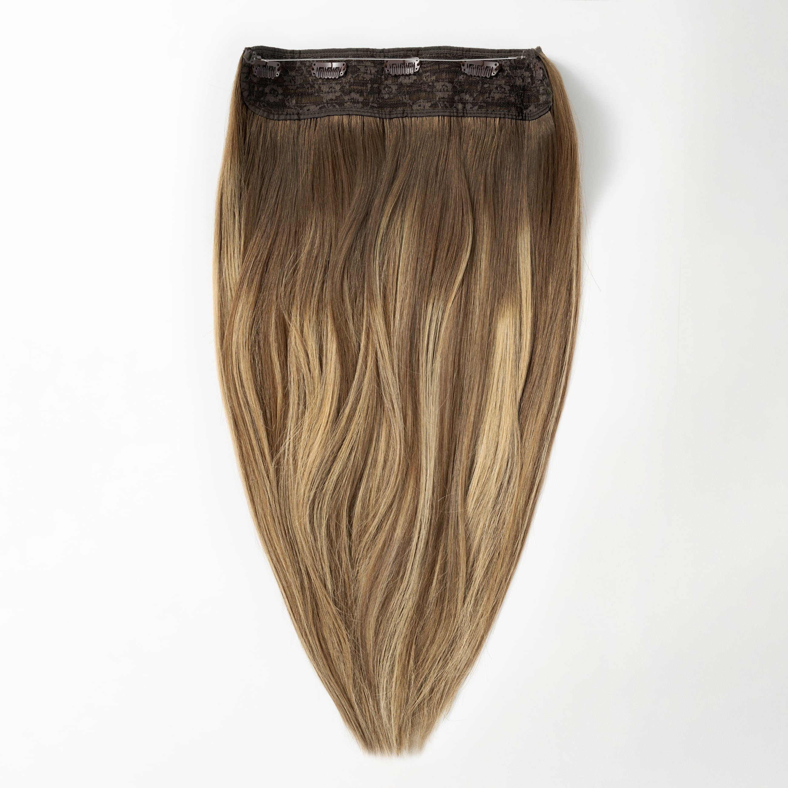Halo extensions - Natural Blonde Balayage 3B+15A