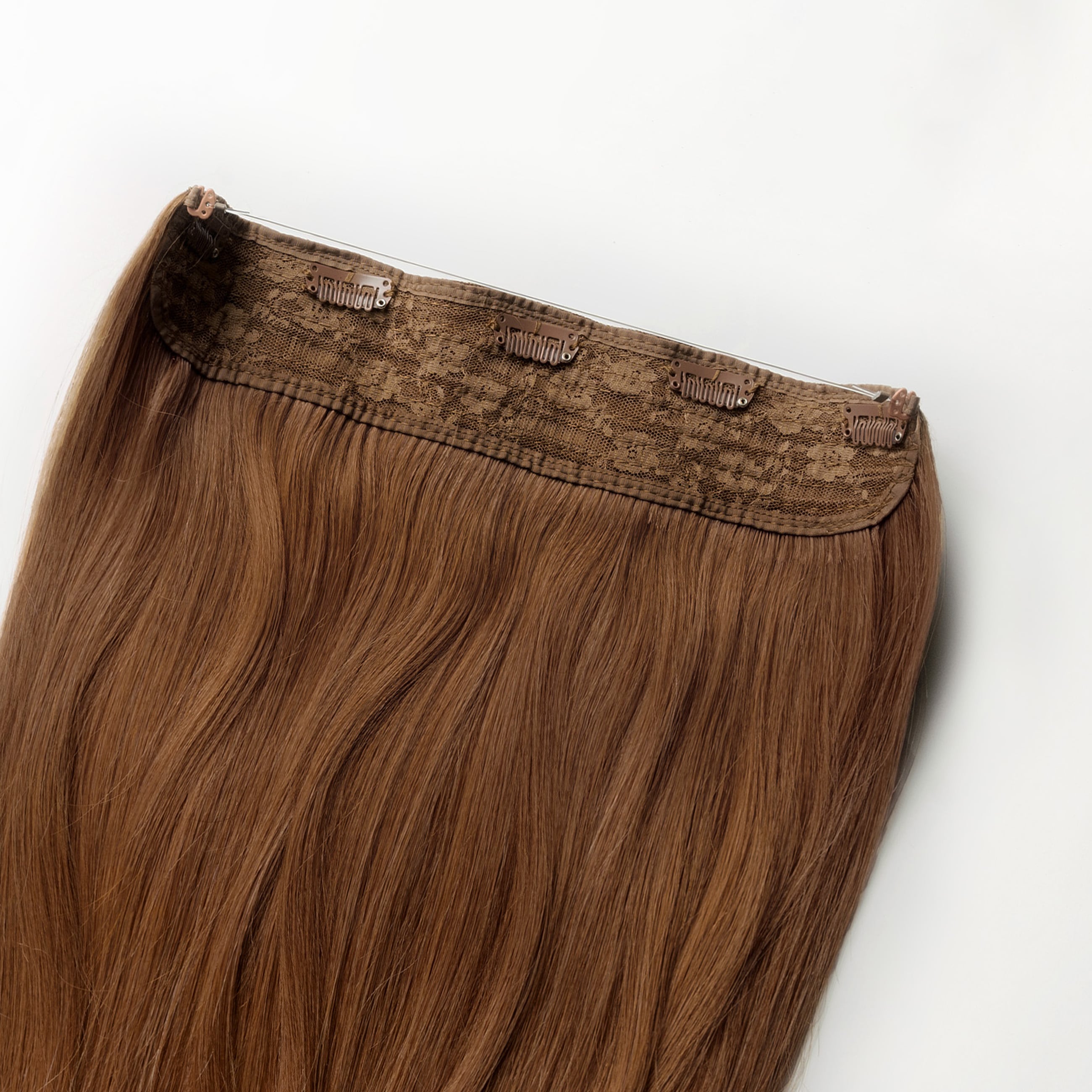 Halo extensions - Chestnut Brown 6