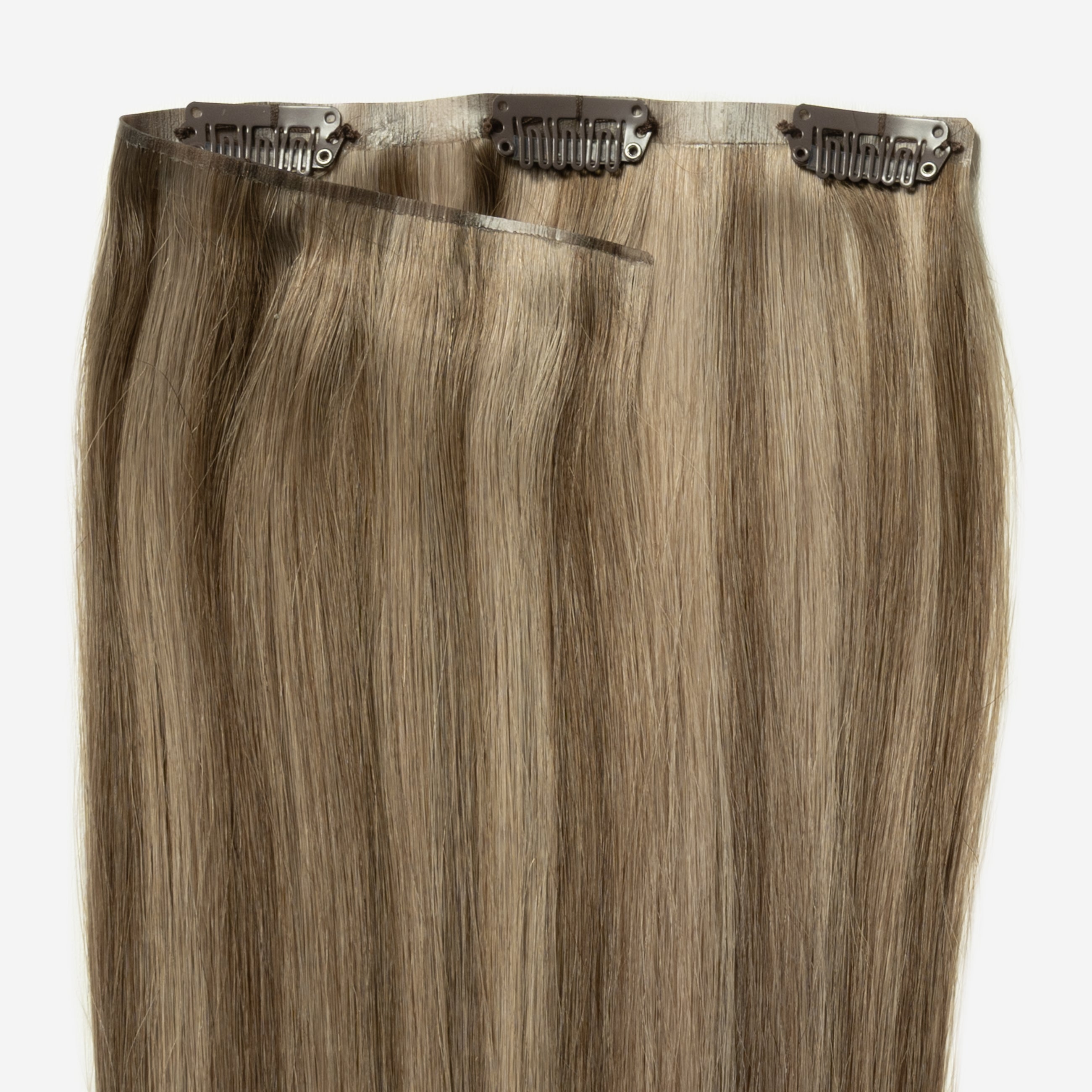 Invisible Clip In - Ash Brown Mix 3B/5B