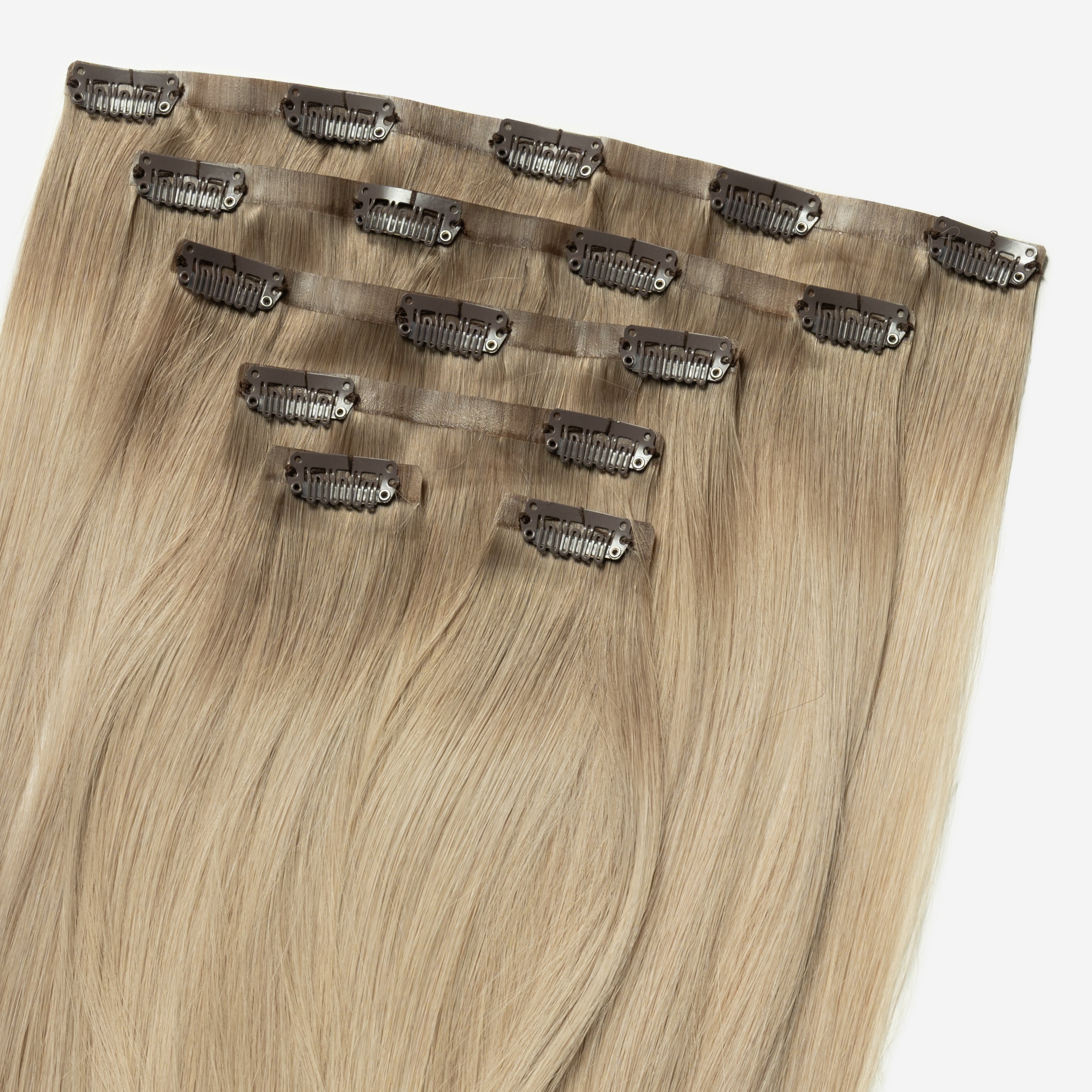 Invisible Clip In - Beige Blonde Root 5B+16B