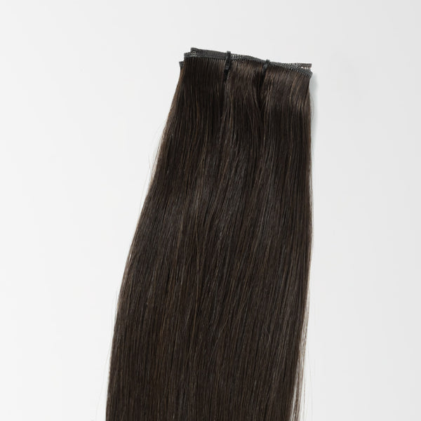 Invisible weft - Dark Natural Brown 1A Invisible weft - Dark Natural Brown 1A