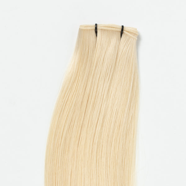 Invisible weft - Light Natural Blonde 60A Invisible weft - Light Natural Blonde 60A