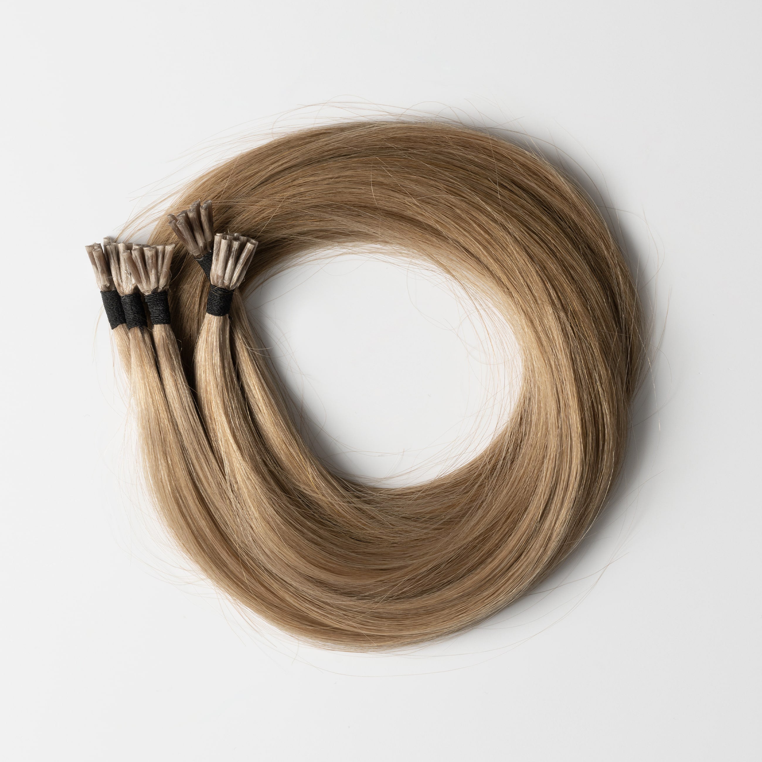 Microring extensions - Dark Beige Blonde 12B