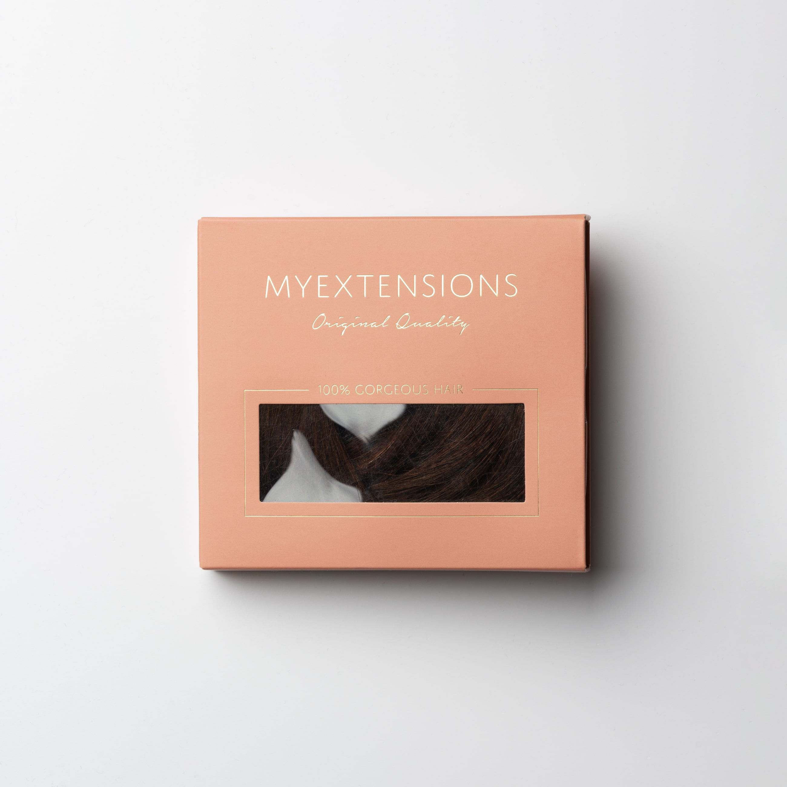 Halo extensions - Mörkbrun nr. 2
