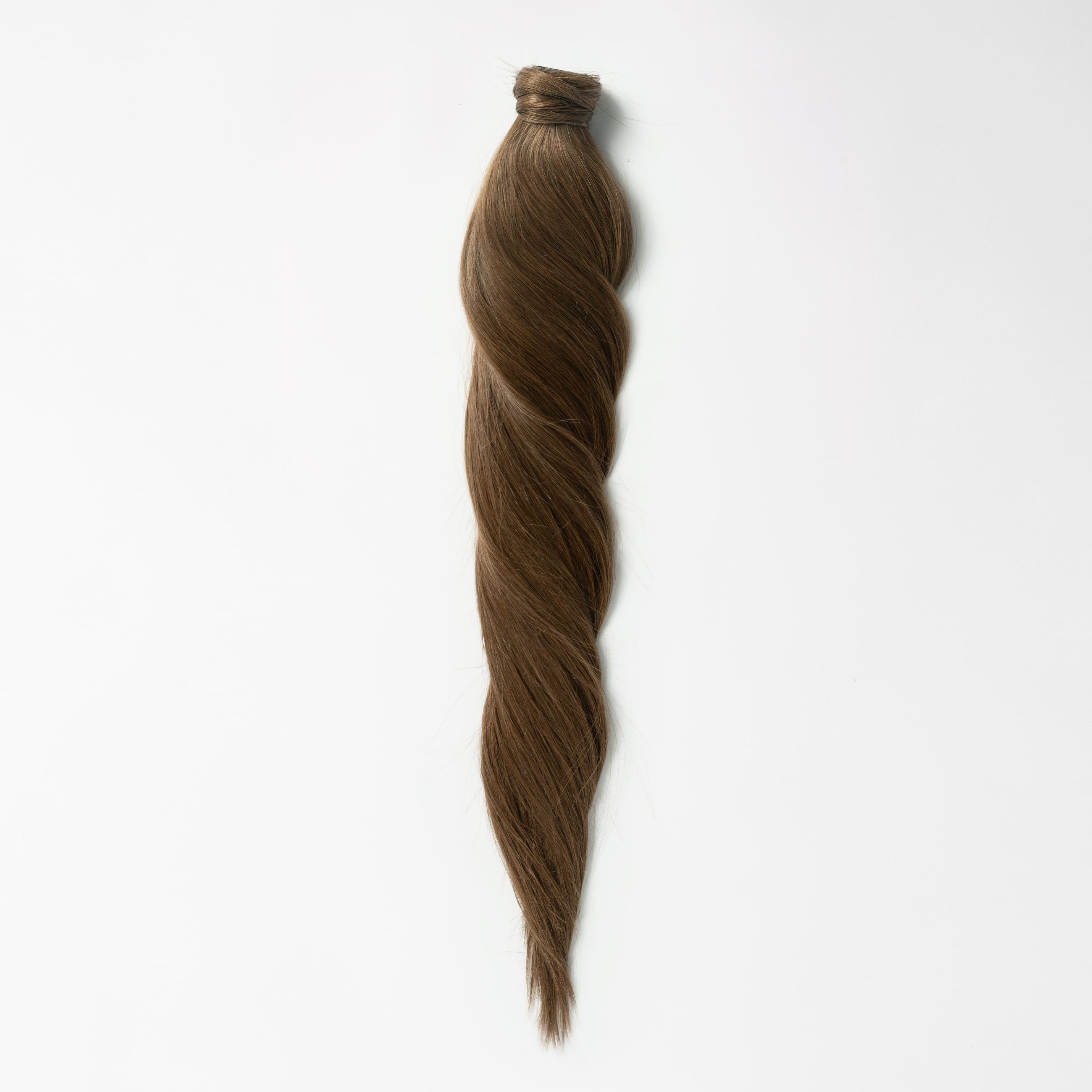 Clip in Ponytail - Light Chocolate Brown 2B