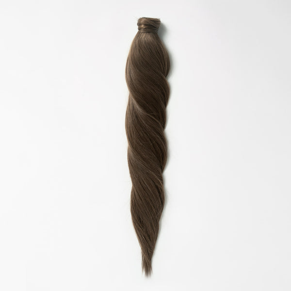 Clip in Ponytail - Dark Ash Brown 2C Clip in Ponytail - Dark Ash Brown 2C