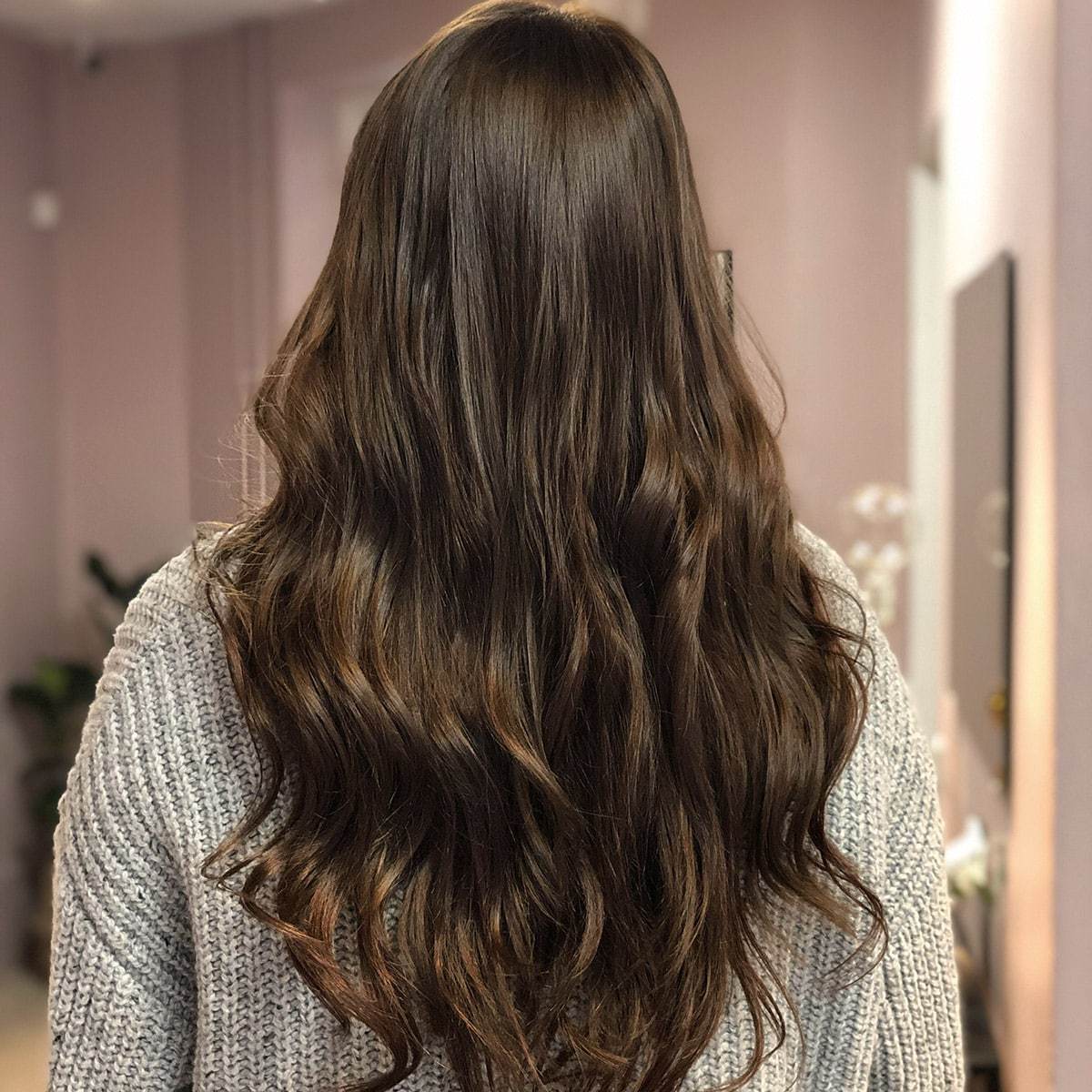 Halo extensions - Mörk naturbrun nr. 3