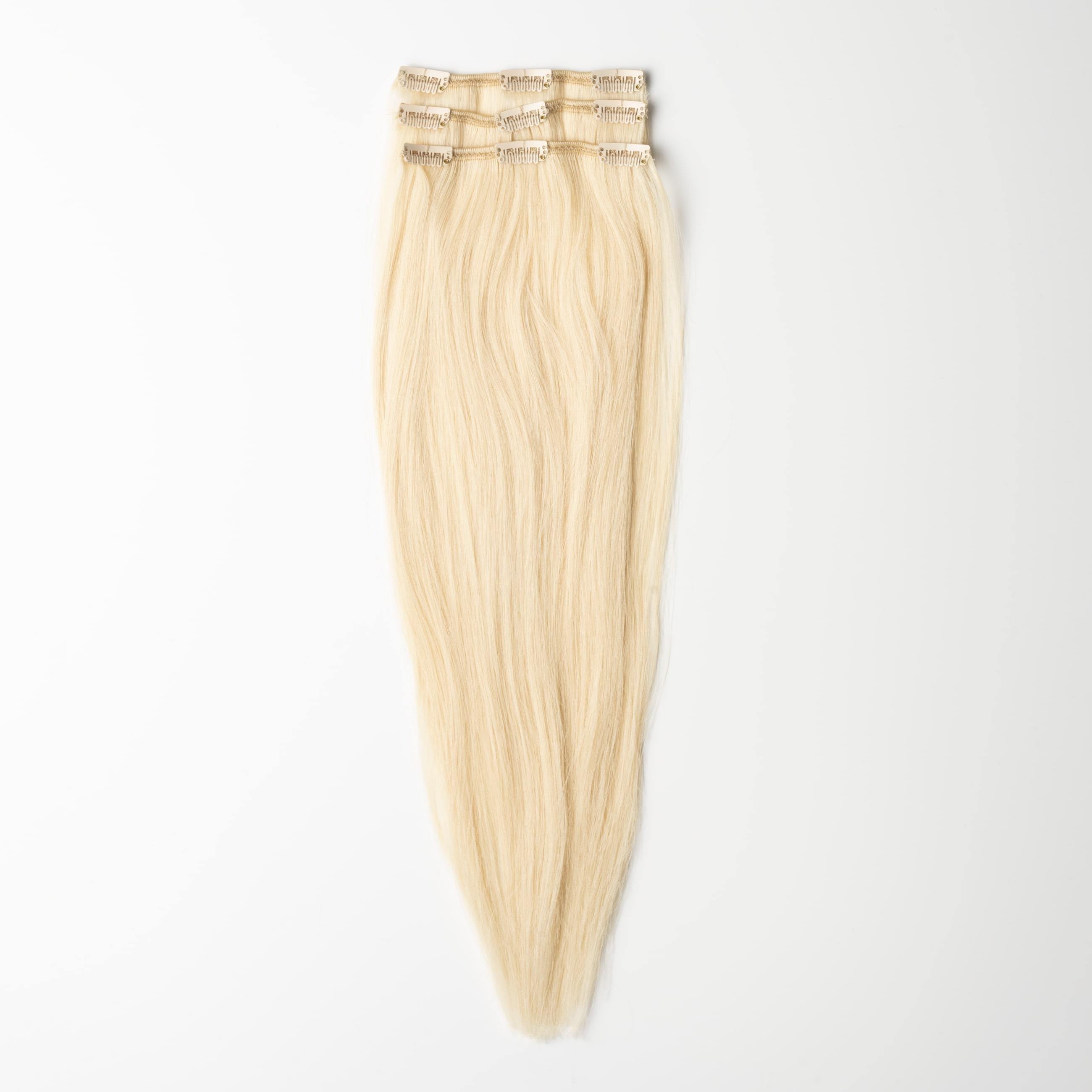 Clip in - Lys blond nr. 60A - Luksus