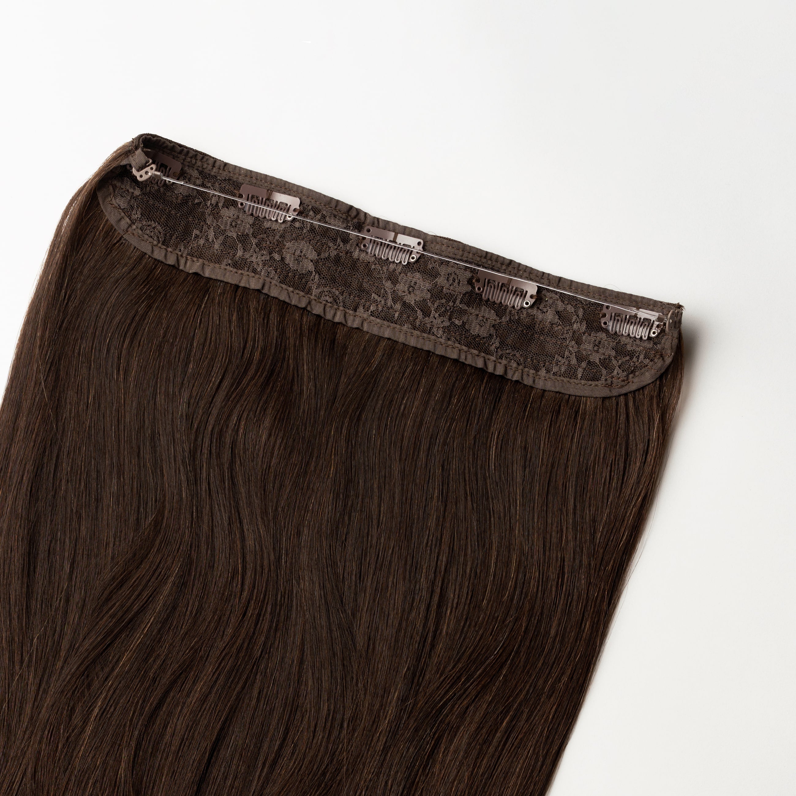 Halo extensions - Extra mörkbrun nr. 1B