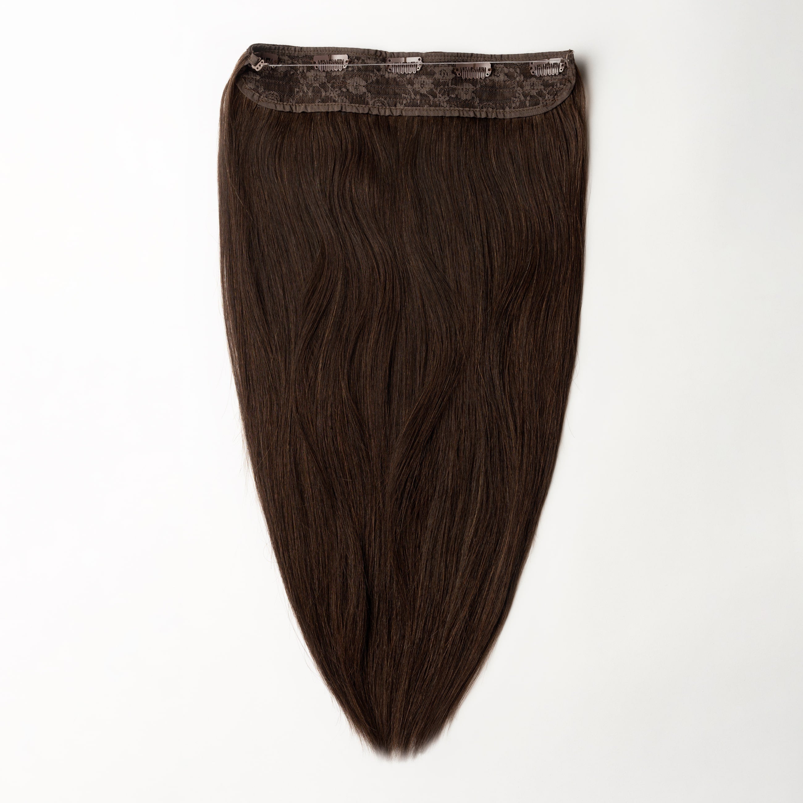 Halo extensions - Extra mörkbrun nr. 1B