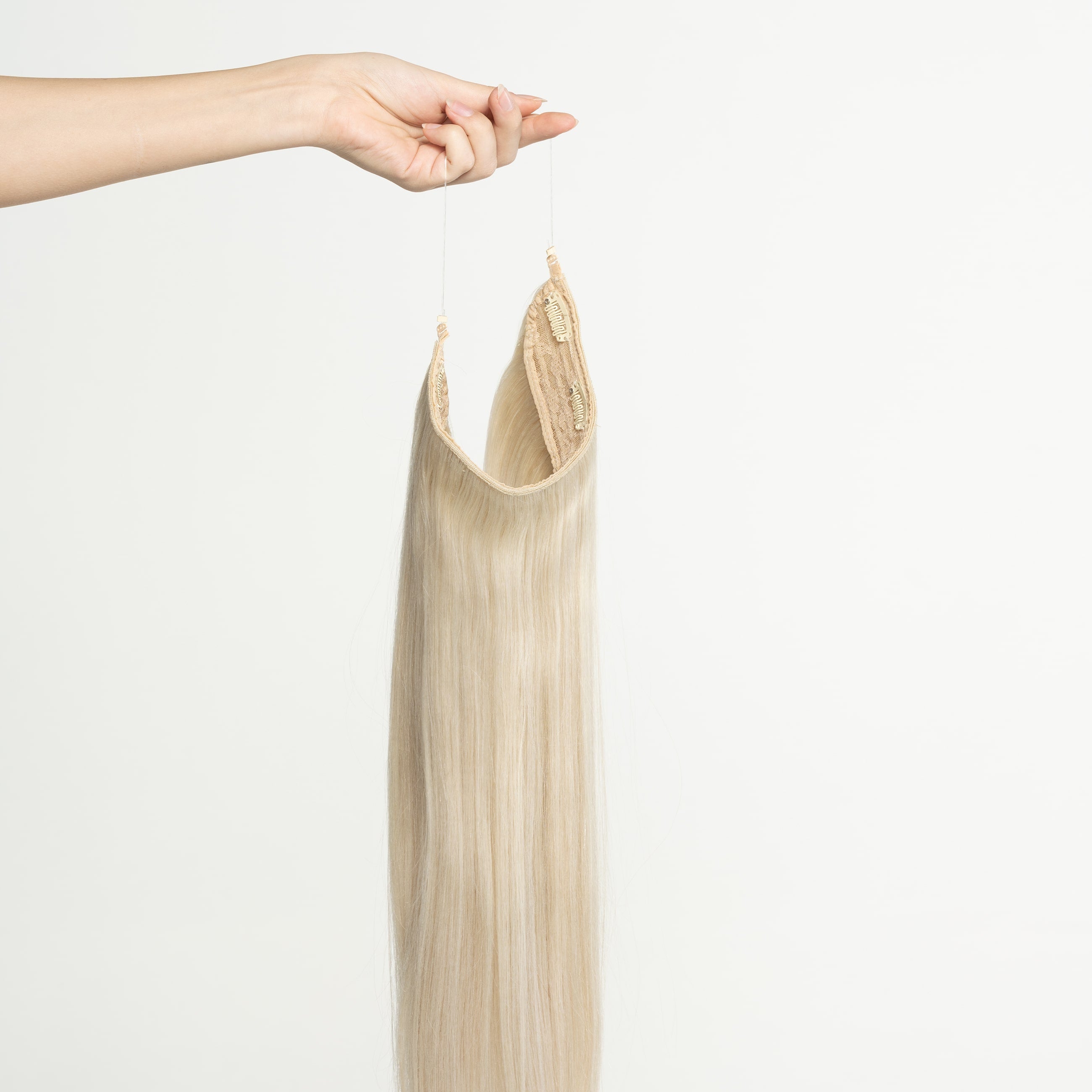 Halo extensions - Light Ash Blonde 60B