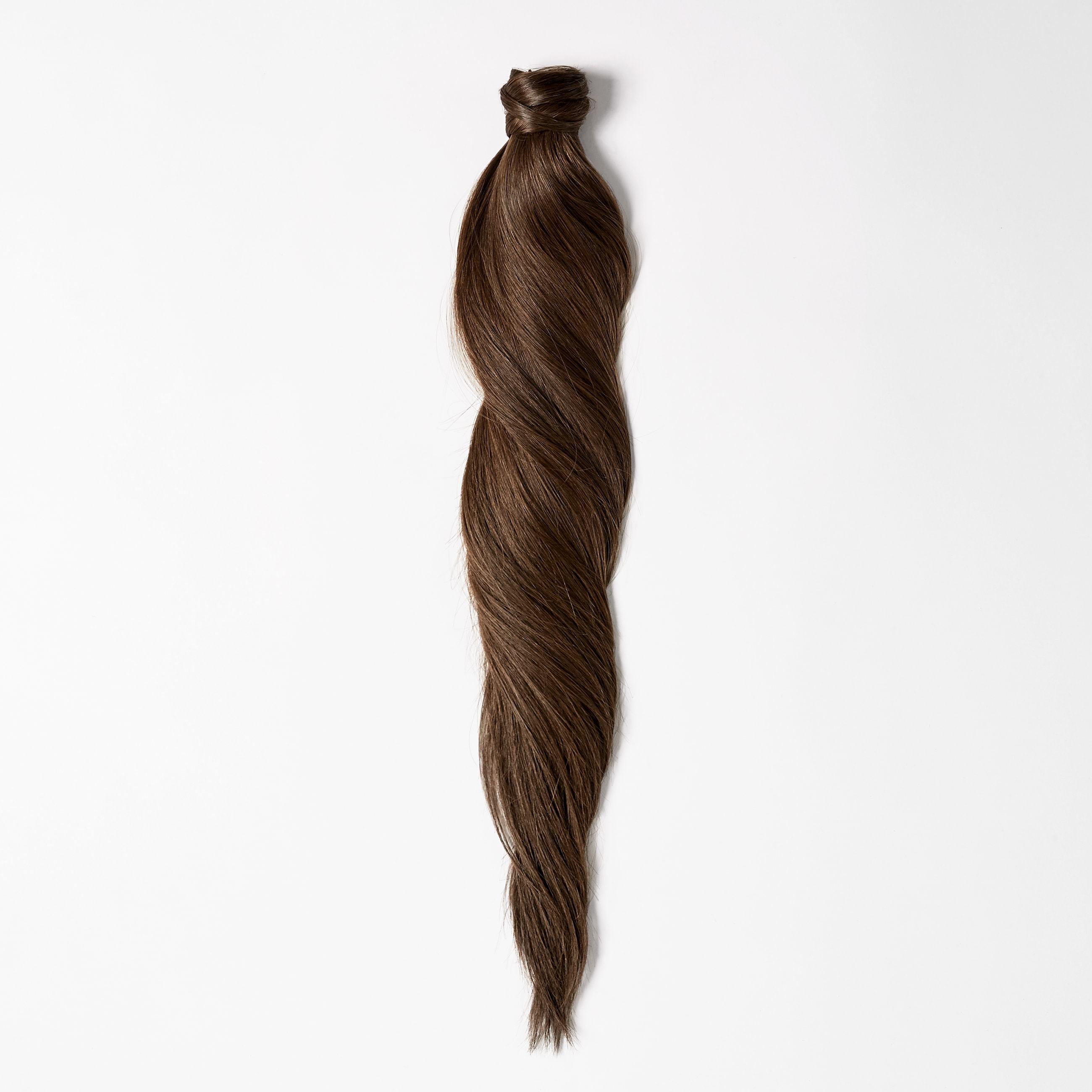 Clip in Ponytail - Mörk naturbrun nr. 3B