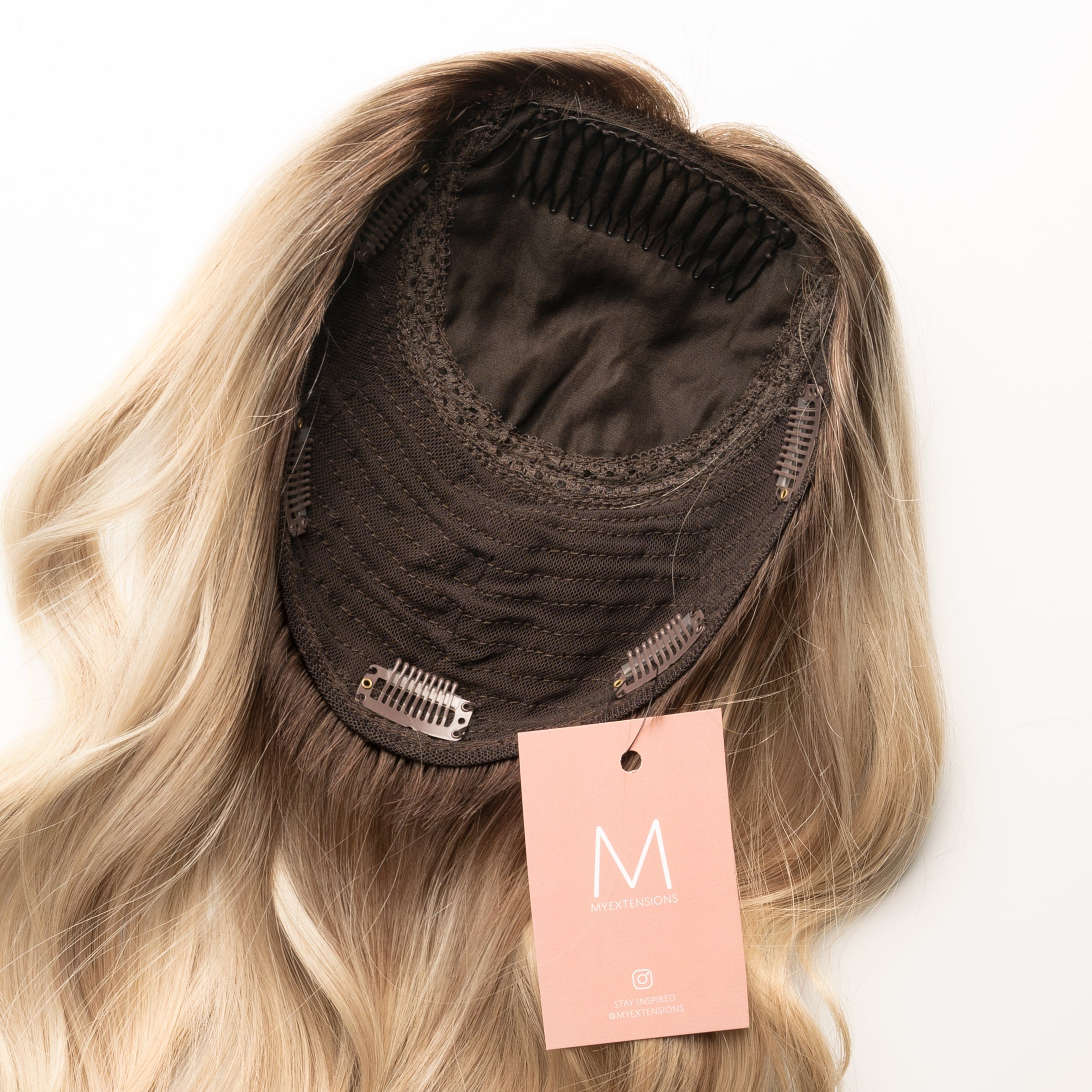 Sally - Silk base Hair Topper