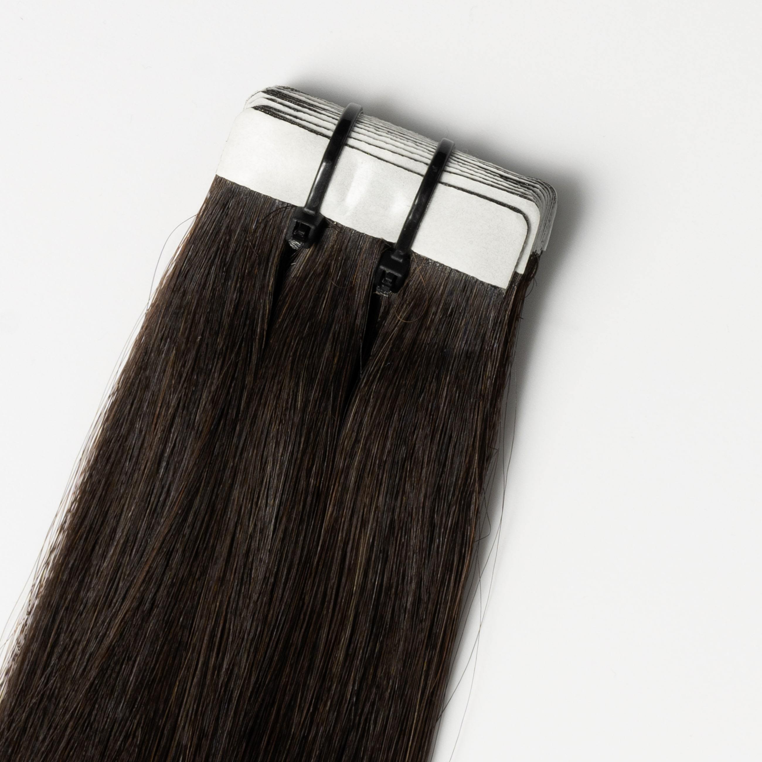 Tape extensions - Svartbrun nr. 1A