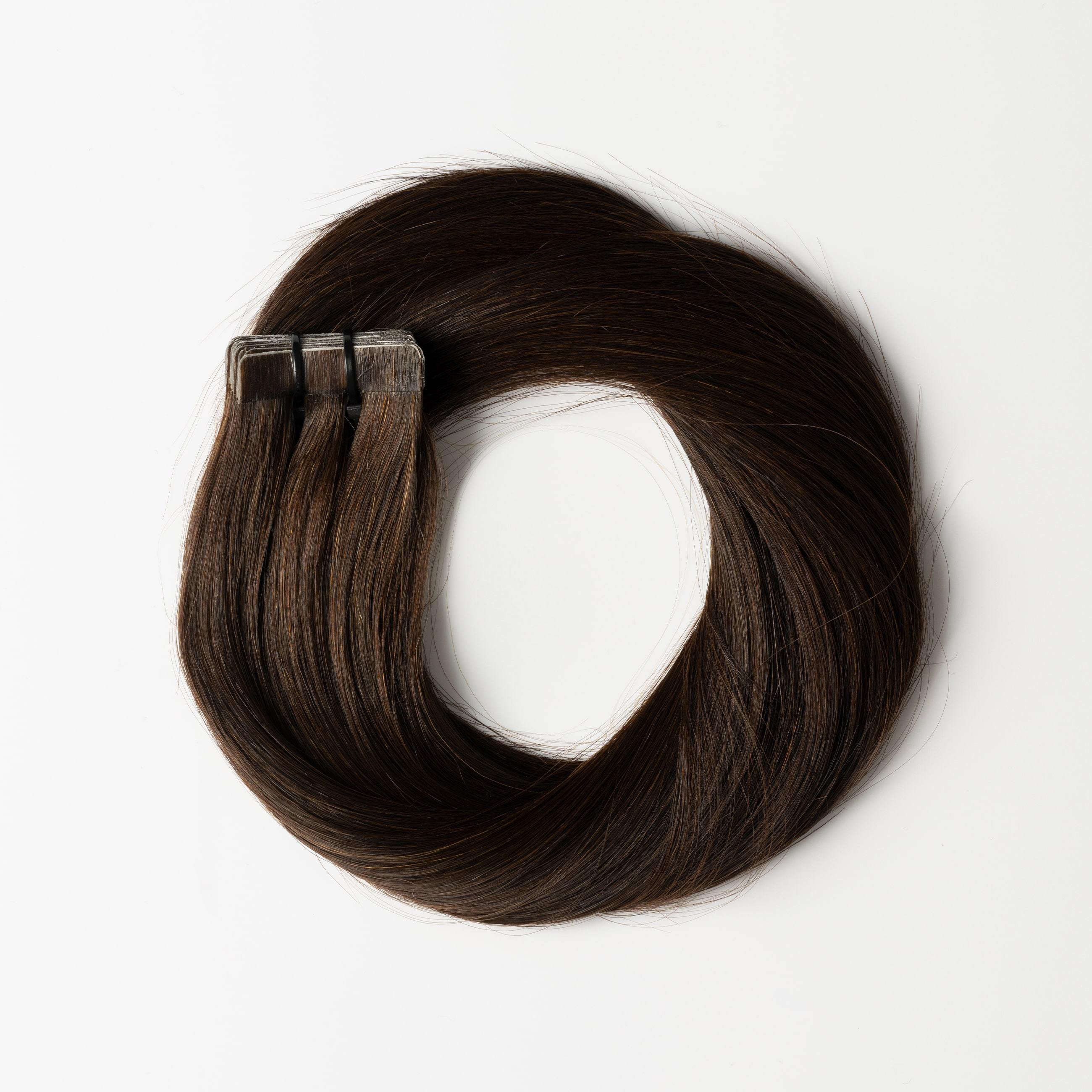 Tape extensions - Extra mörkbrun nr. 1B