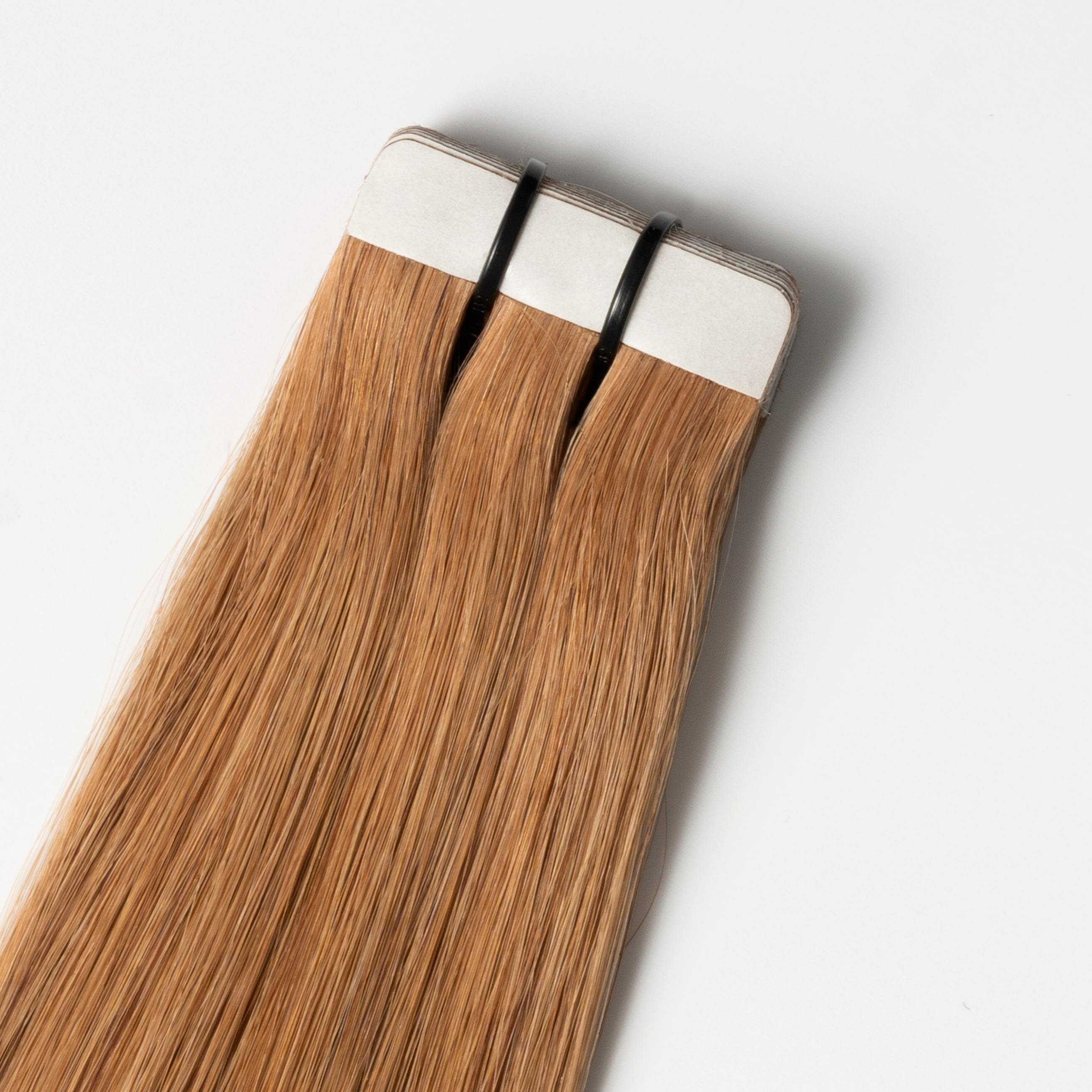 Tape extensions - Ljus rödbrun nr. 7
