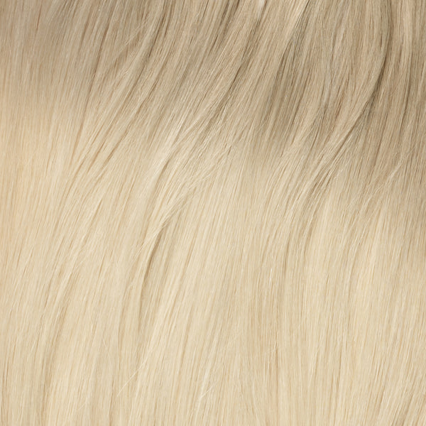 Invisible Clip In - Light Ash Blonde Root 16B+60B