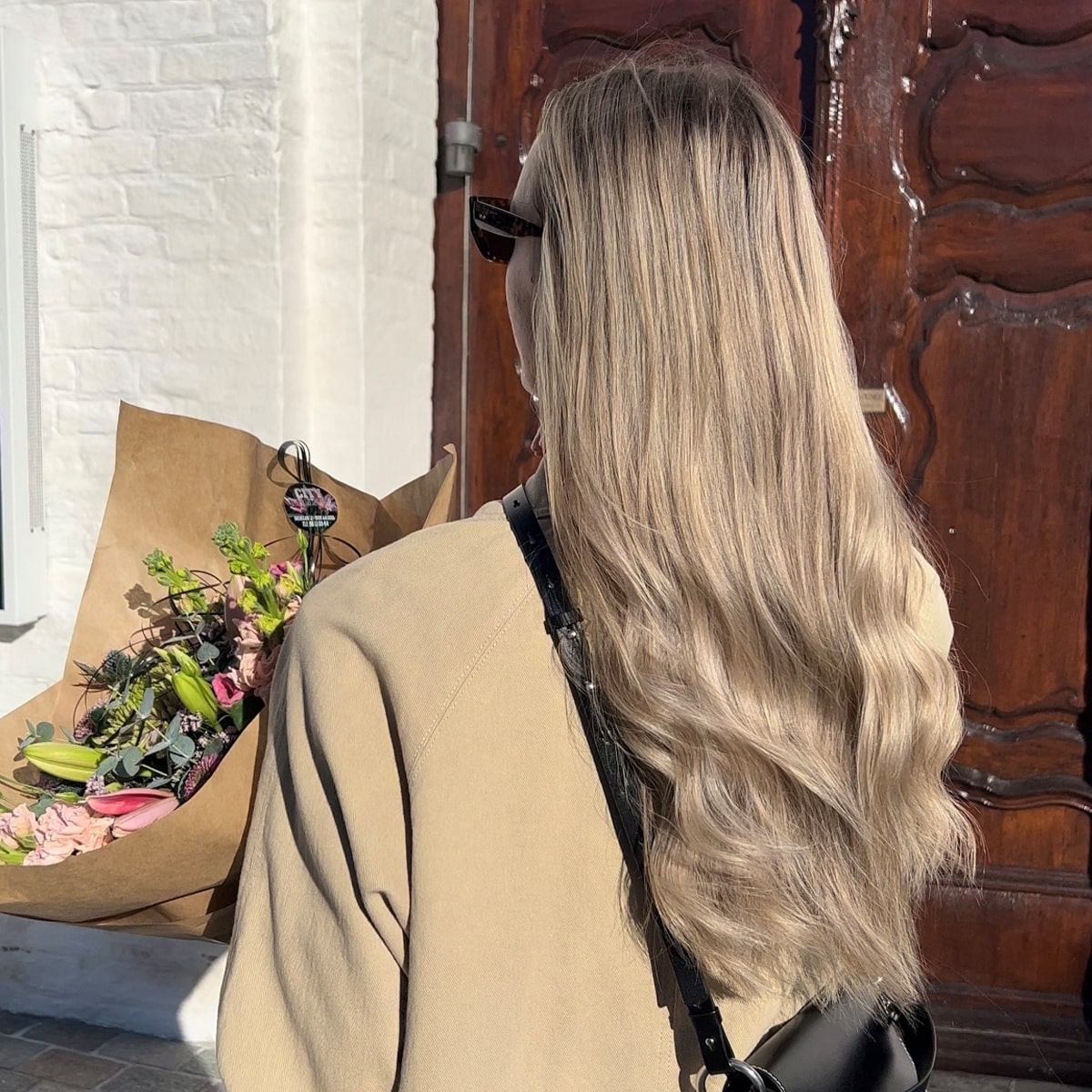 Halo extensions - Ash Blonde 17B