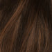 Clip on - Dark Chocolate Brown Balayage 1A+4