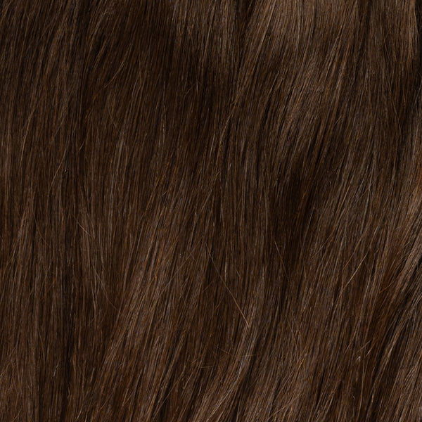 Invisible Clip In - Chocolate Brown 2