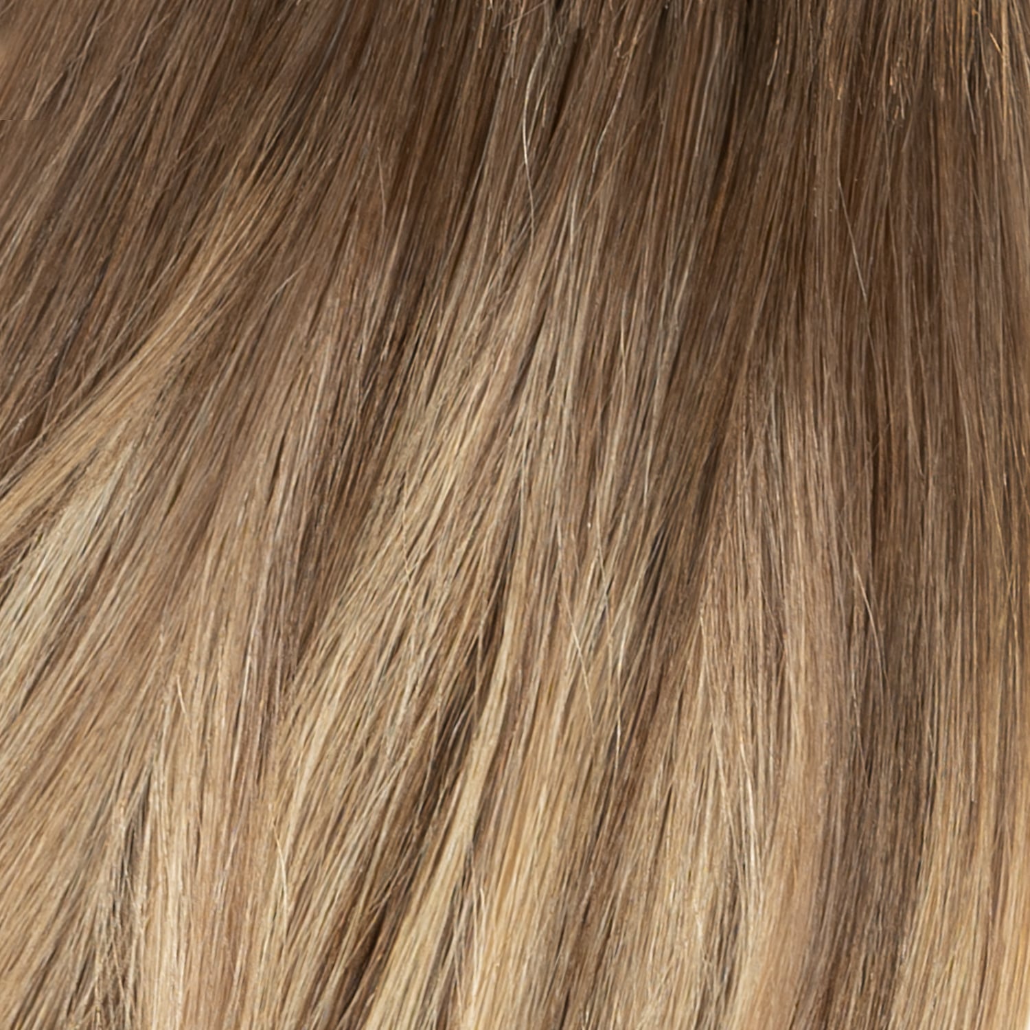Invisible weft - Natural Blonde Balayage 3B+22