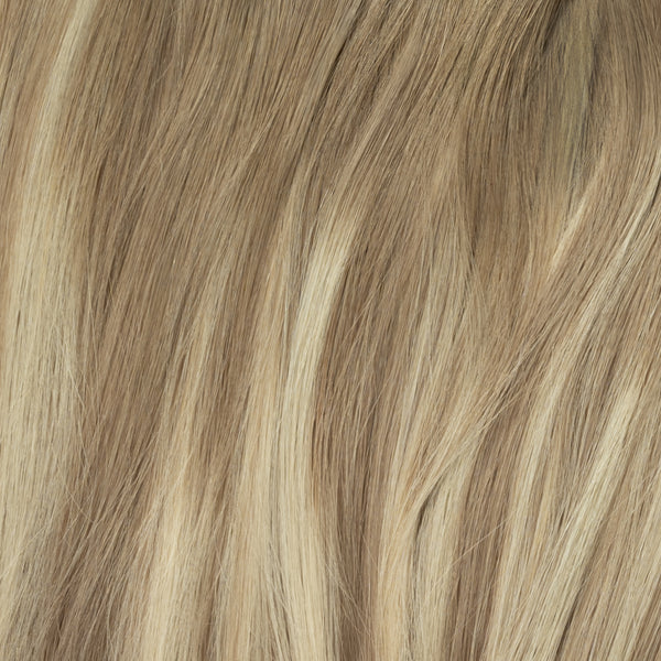 Invisible Clip In - Light Ash Blonde Balayage 5B+60B