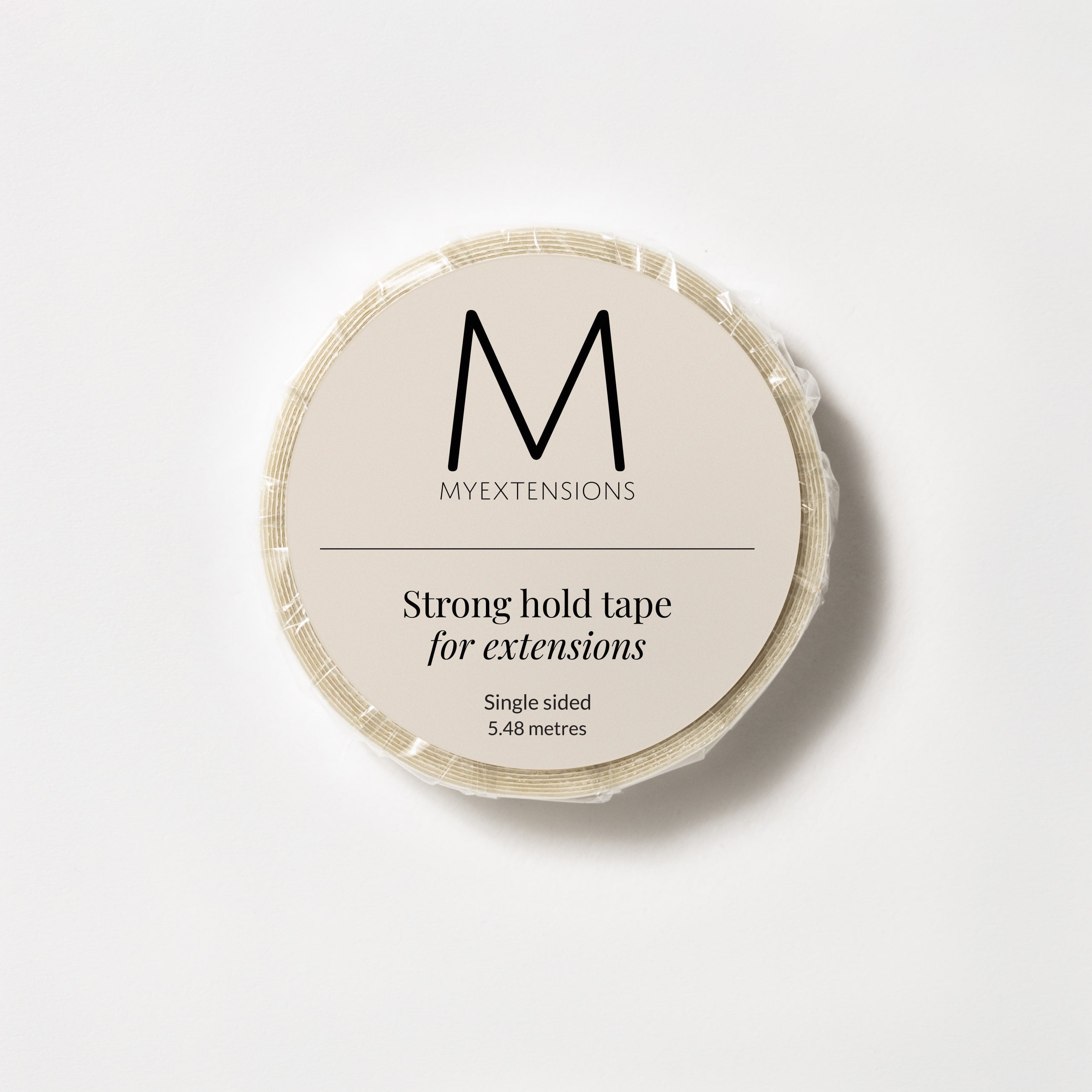 Enkelsidig tejp för extensions – Rulle