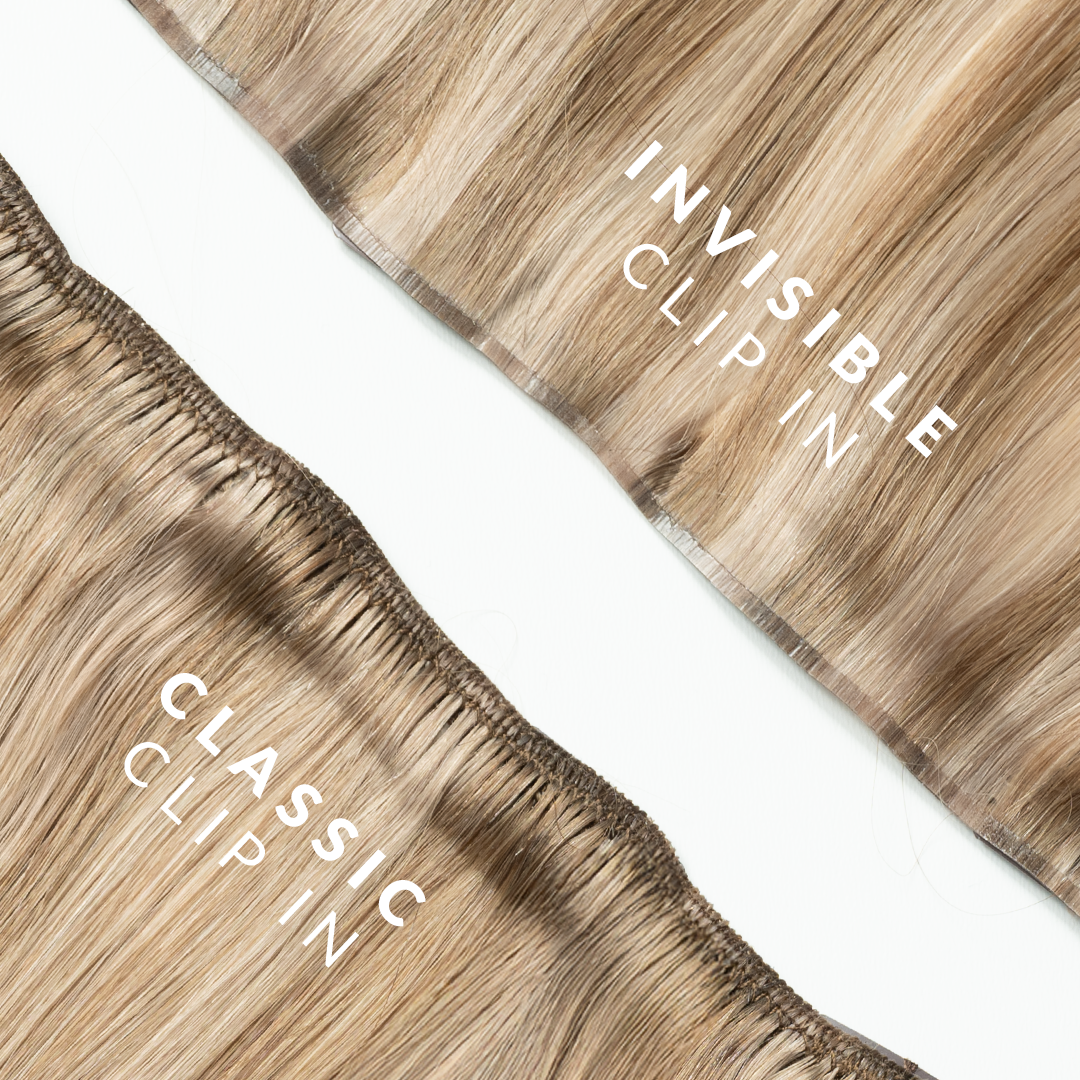 Invisible Clip In - Ash Brown Mix 3B/5B