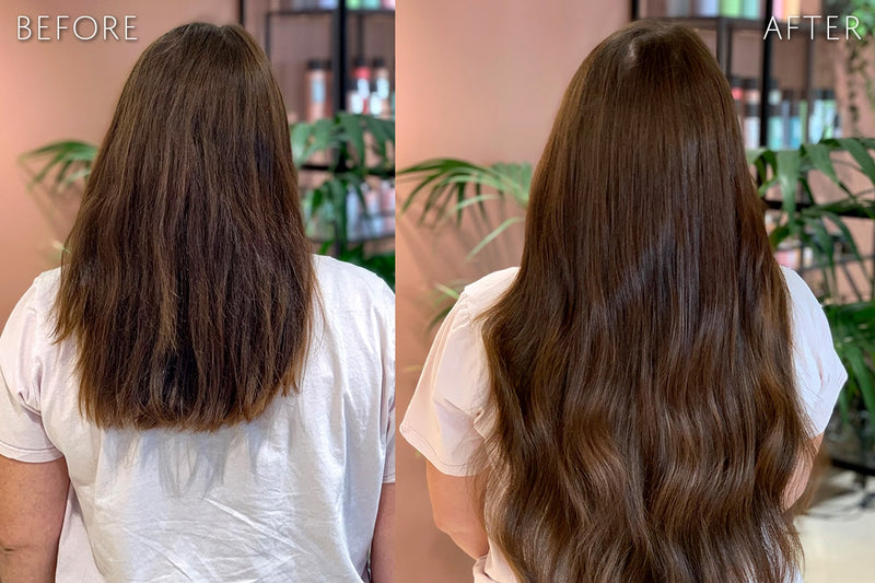 Hair extensions i tjockt hår