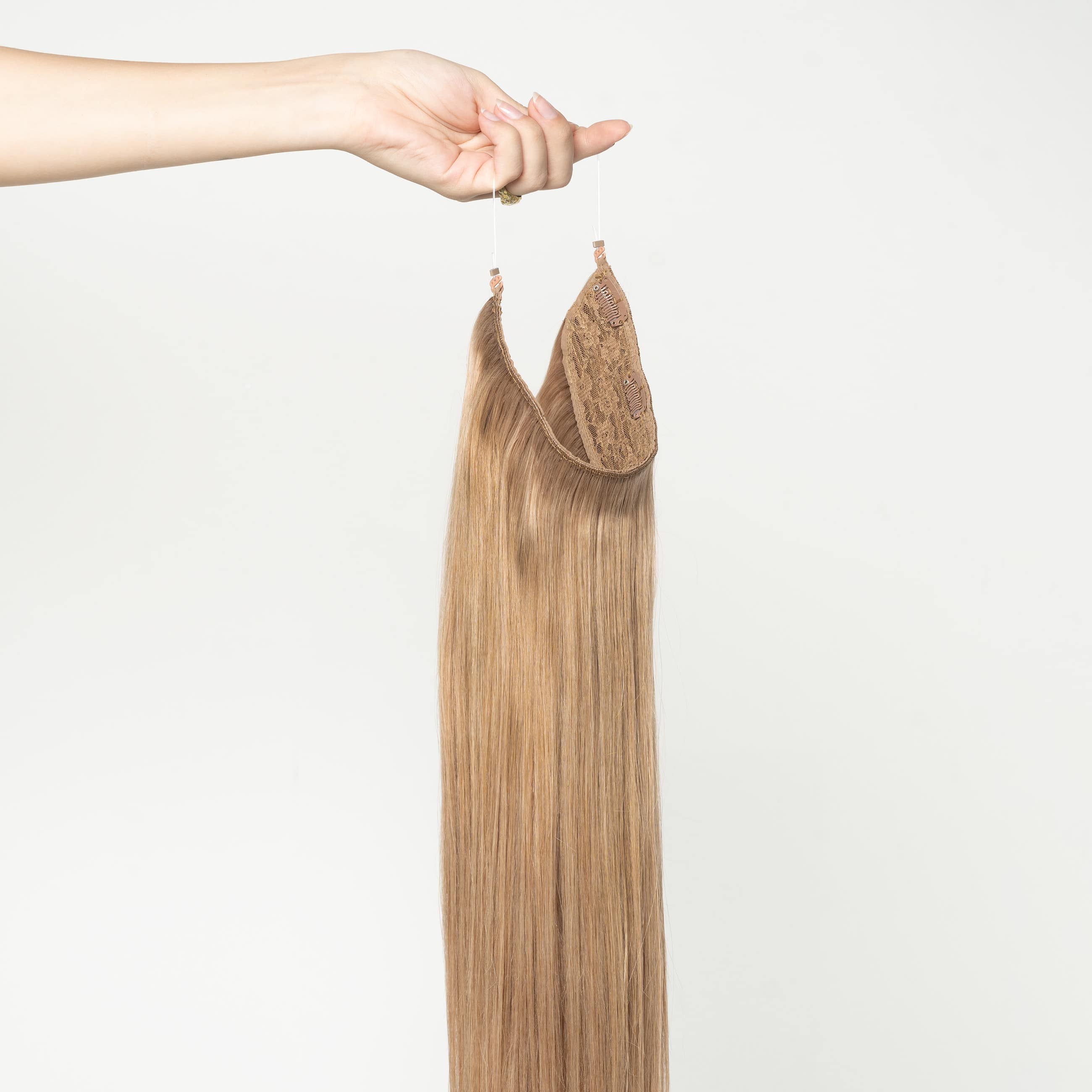 Halo extensions - Ljusbrun nr. 10