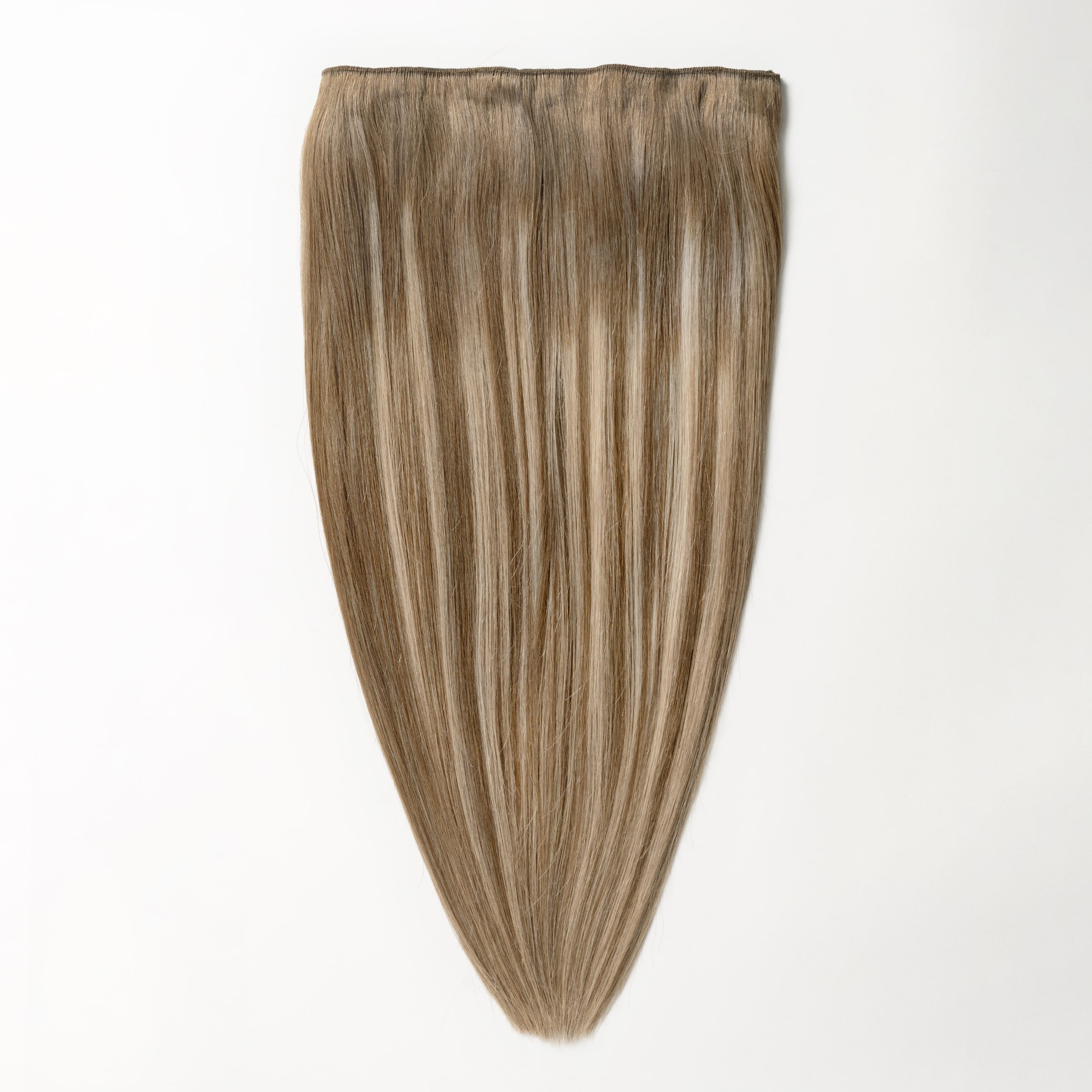 Halo extensions - Light Ash Blonde Balayage 5B+60B
