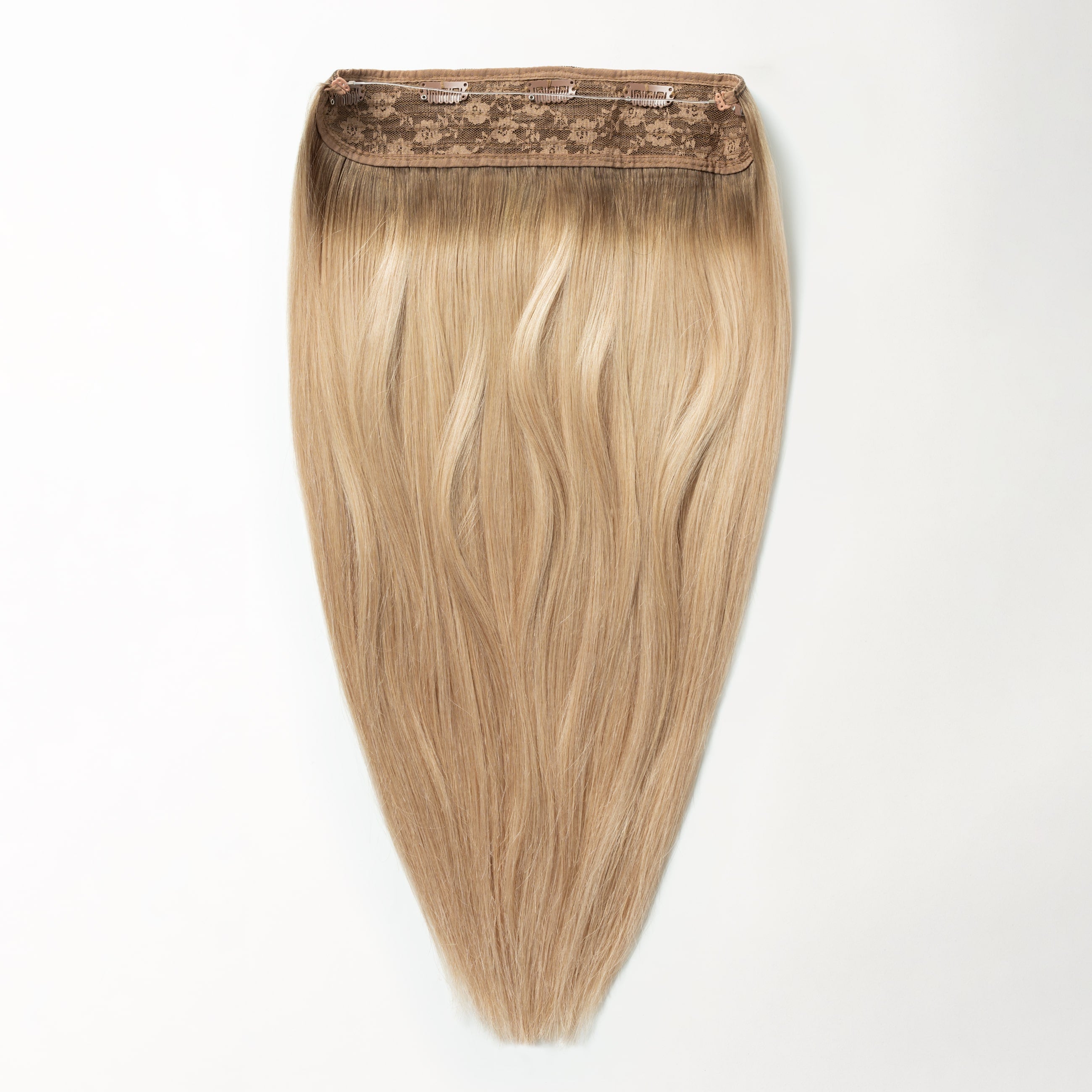 Halo extensions - Natural Blonde Root 5B+15
