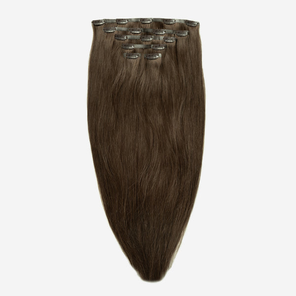 Invisible Clip In - Ash Brown Mix 3B/5B