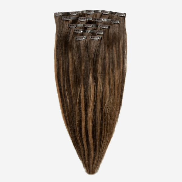 Invisible Clip In - Ash Brown Mix 3B/5B