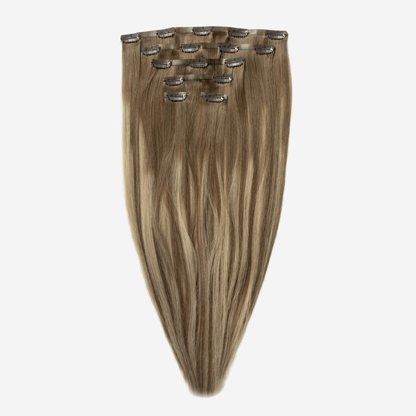 Invisible Clip In - Ash Brown Mix 3B/5B