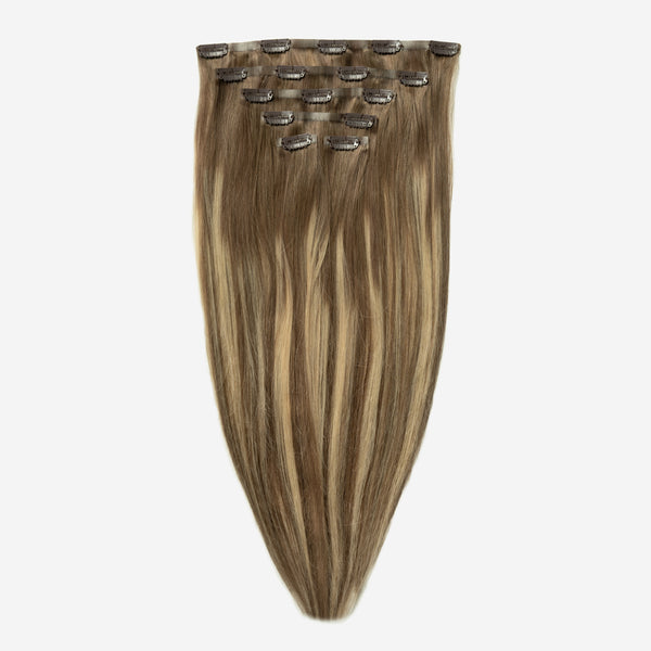 Invisible Clip In - Ash Brown Mix 3B/5B
