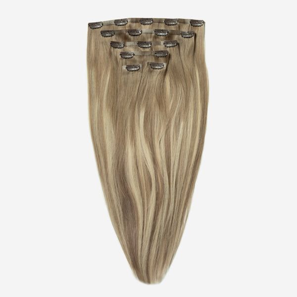 Invisible Clip In - Ash Brown Mix 3B/5B