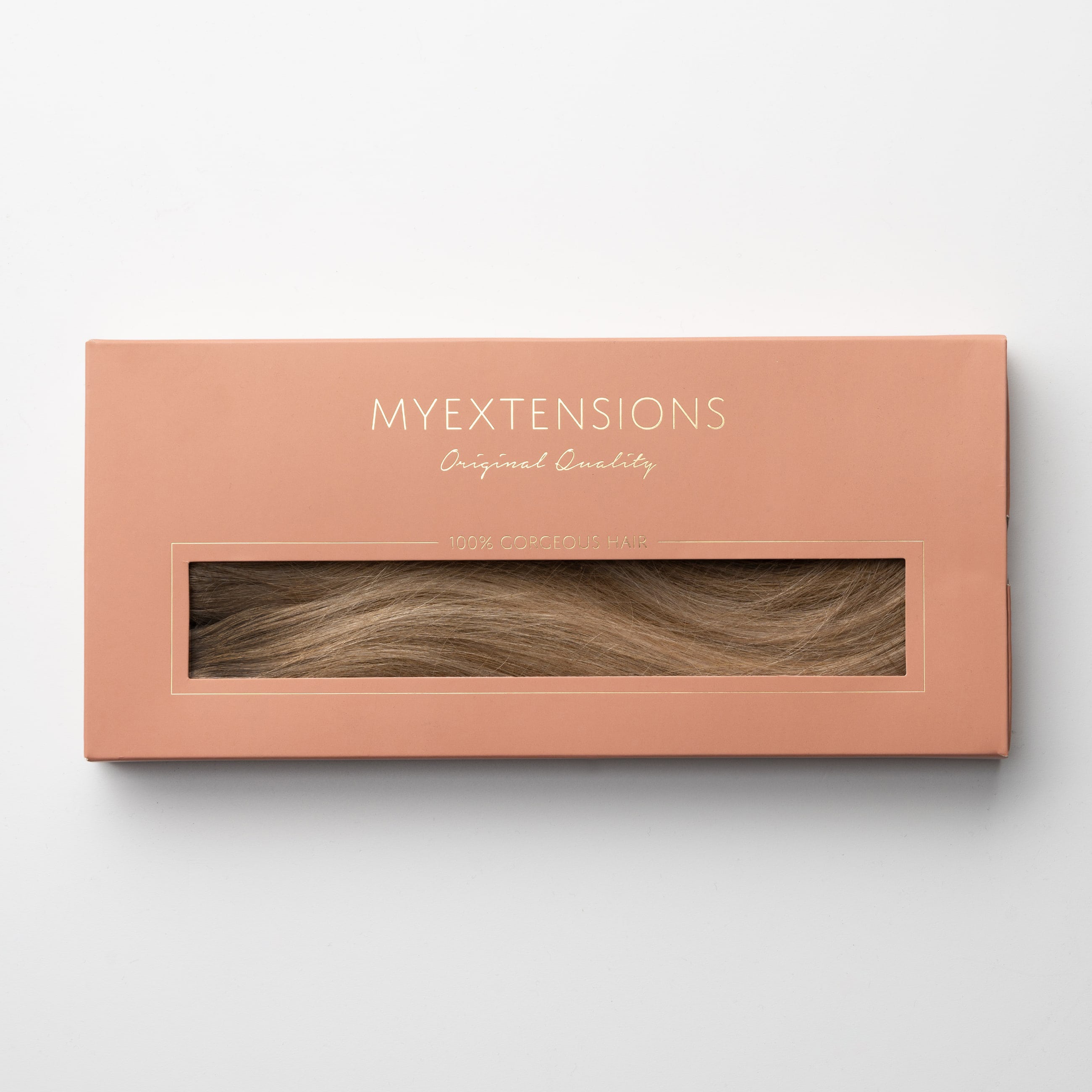 Halo extensions - Light Ash Blonde Balayage 5B+60B
