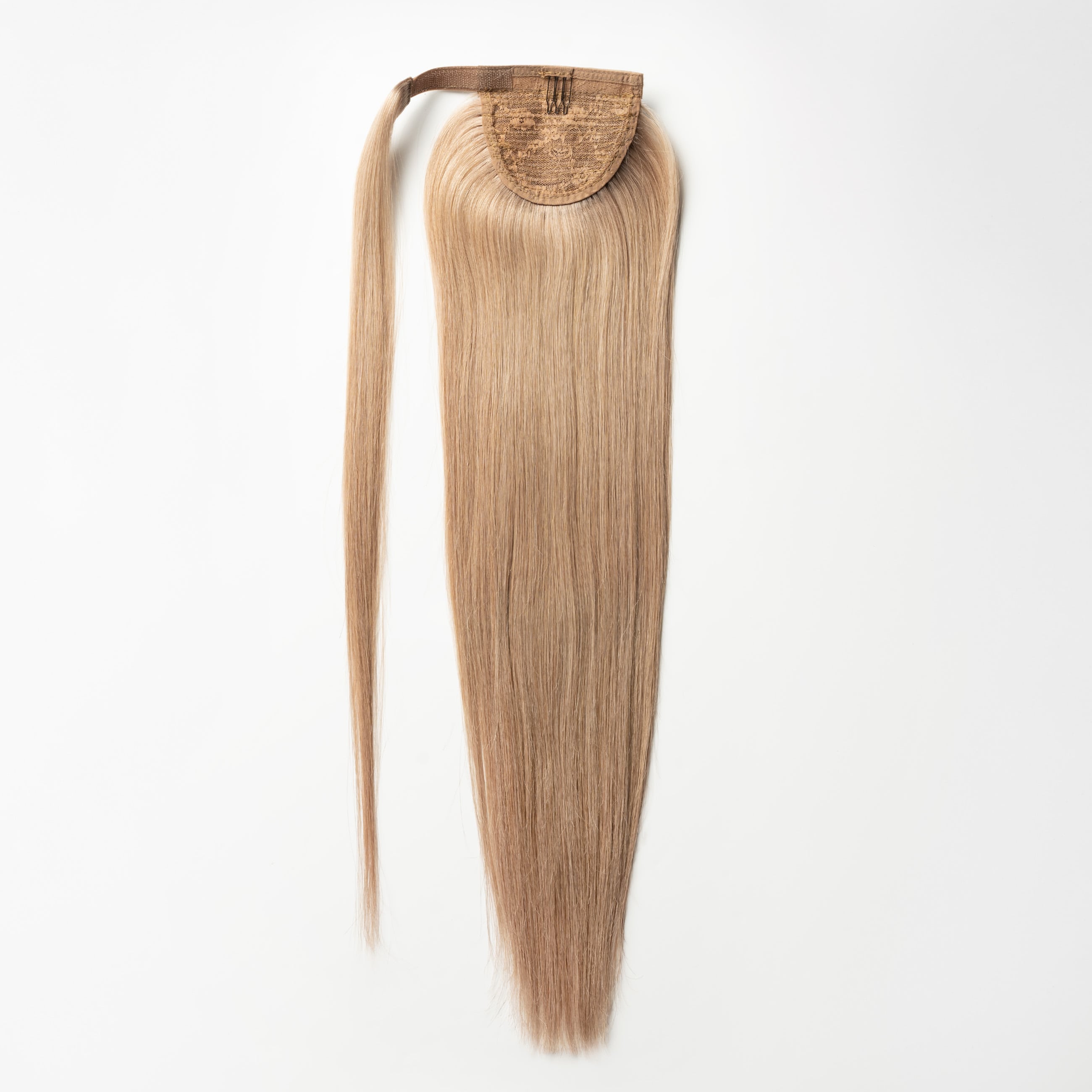 Clip in Ponytail - Ljus askbrun nr. 12B
