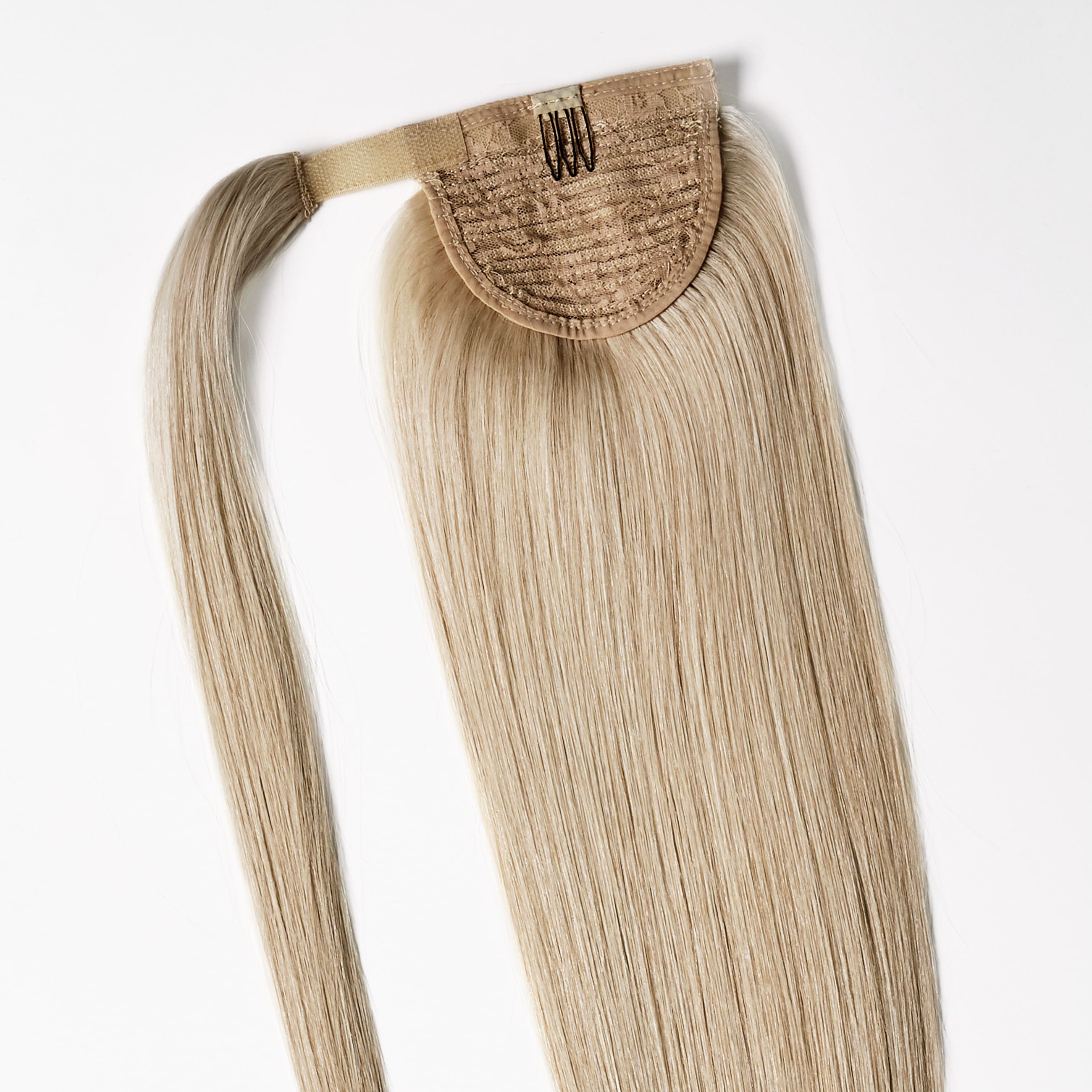 Clip in Ponytail - Beige Blonde 16B