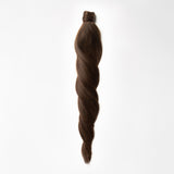 Clip in Ponytail - Mörkbrun nr. 2