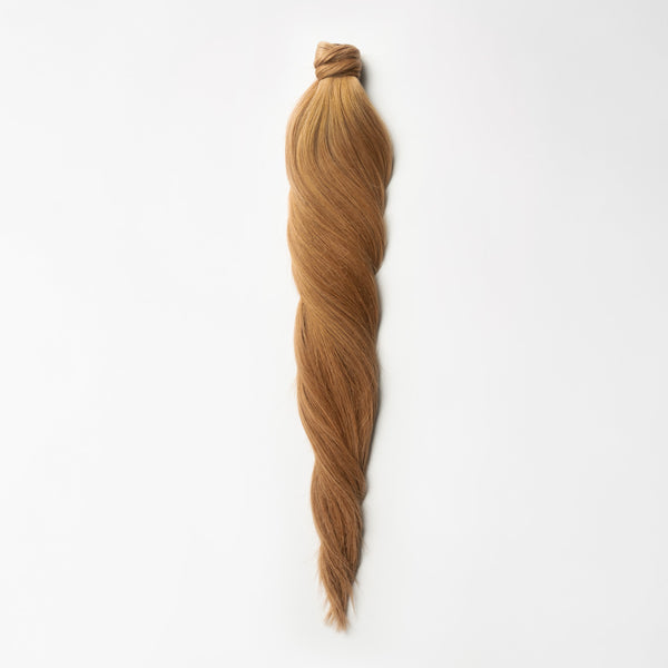 Clip in Ponytail - Ljus rödbrun nr. 7
