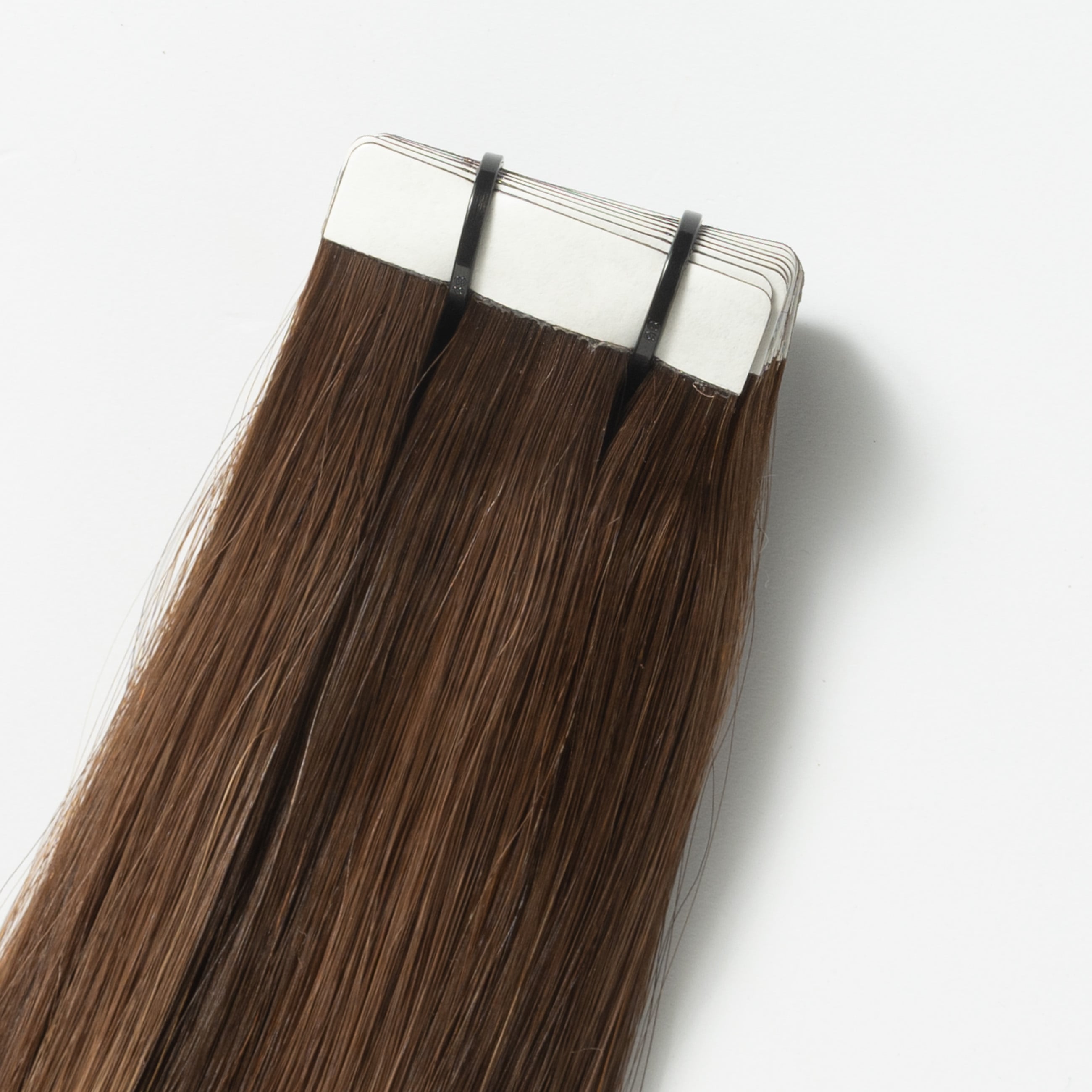 Tape extensions - Warm Brown Balayage 2+7