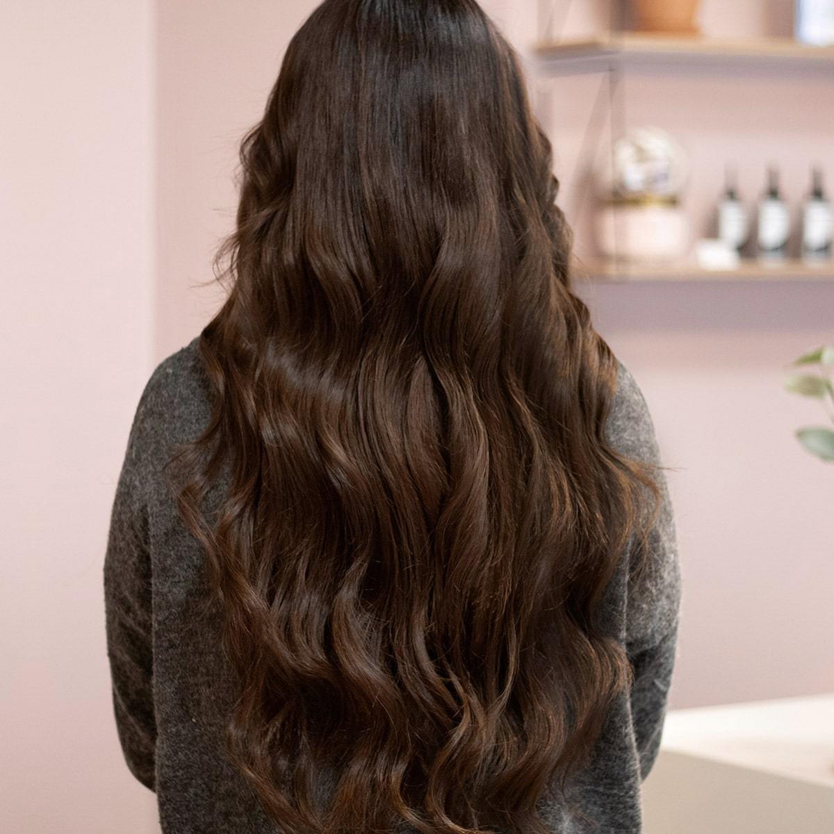 Tape extensions - Mörkbrun nr. 2